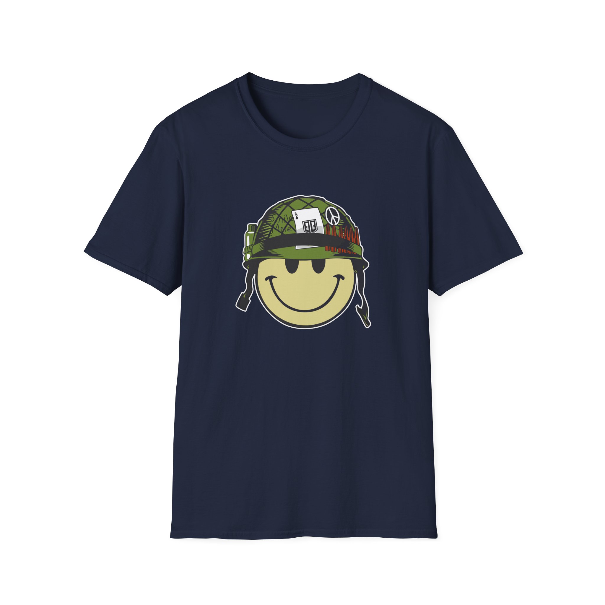 Roman Atwood Smiley Unisex Softstyle T-Shirt - Image 17