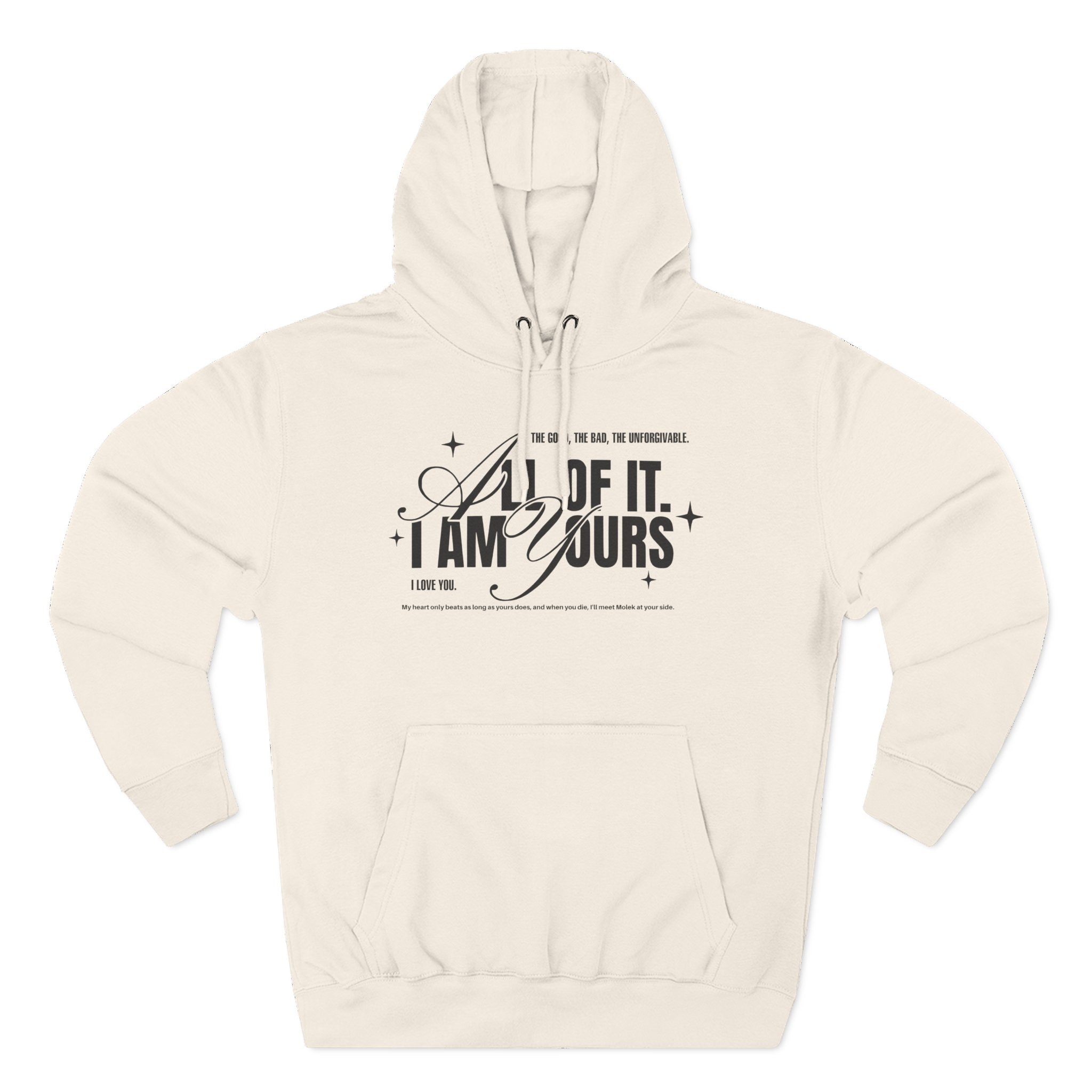 Fourth Wing Iam Yours Three-Panel Fleece Hoodie - Image 5