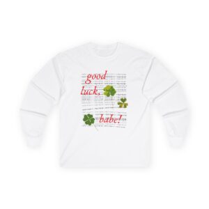 Chappell Roan Good Luck, Babe! Unisex Ultra Cotton Long Sleeve Tee