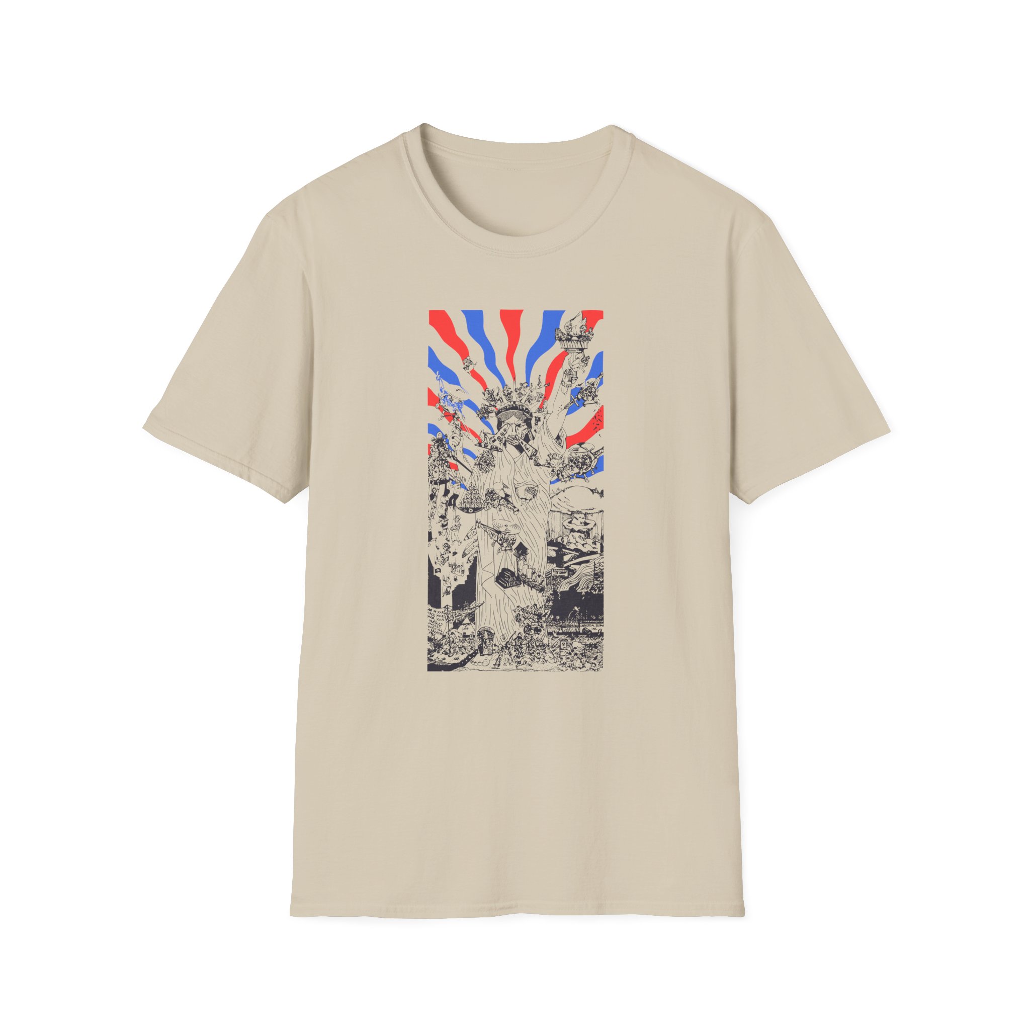 Dead Kennedys Bedtime for Democracy Unisex Softstyle T-Shirt - Image 3