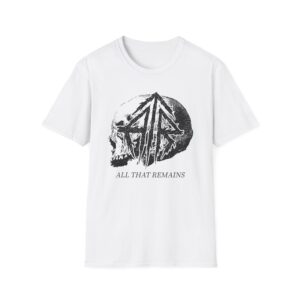 All That Remains Tie Dye Skull Unisex Softstyle T-Shirt