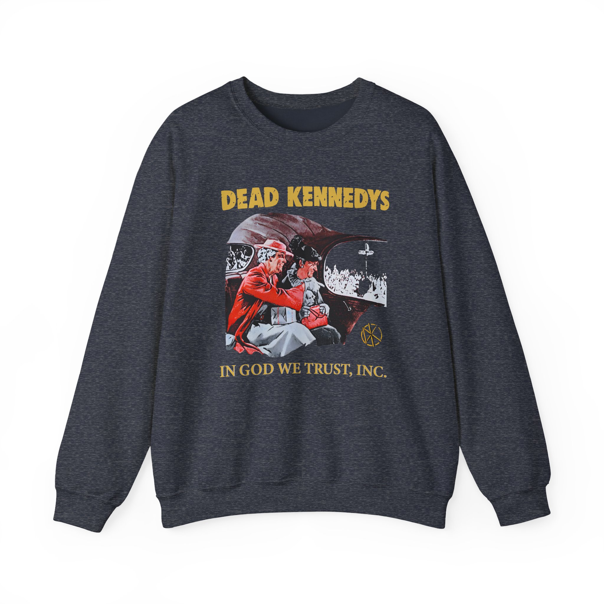 Dead Kennedys In God We Trust Unisex Heavy Blend™ Crewneck Sweatshirt - Image 13