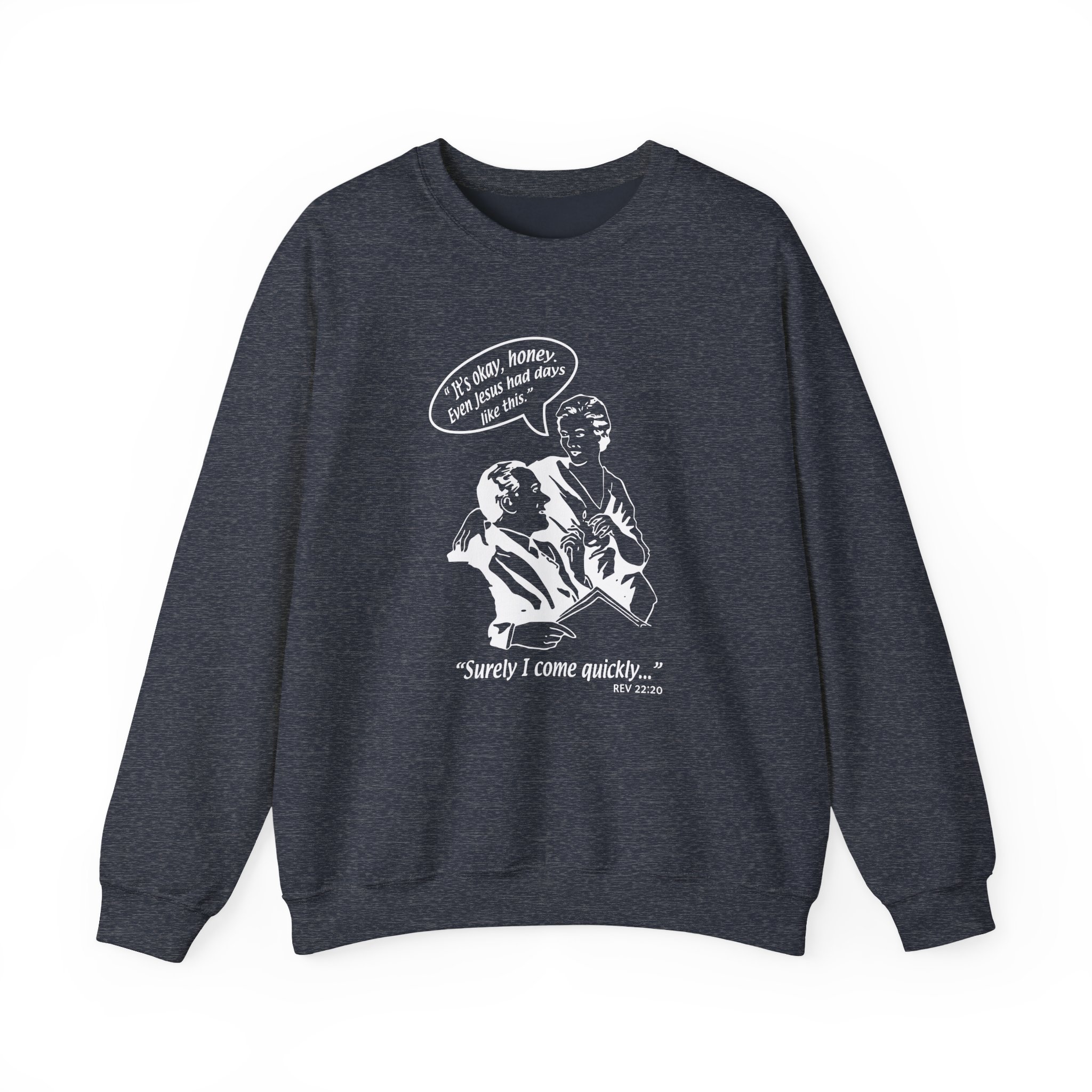 Puscifer Rev 22:20 Unisex Heavy Blend™ Crewneck Sweatshirt - Image 5