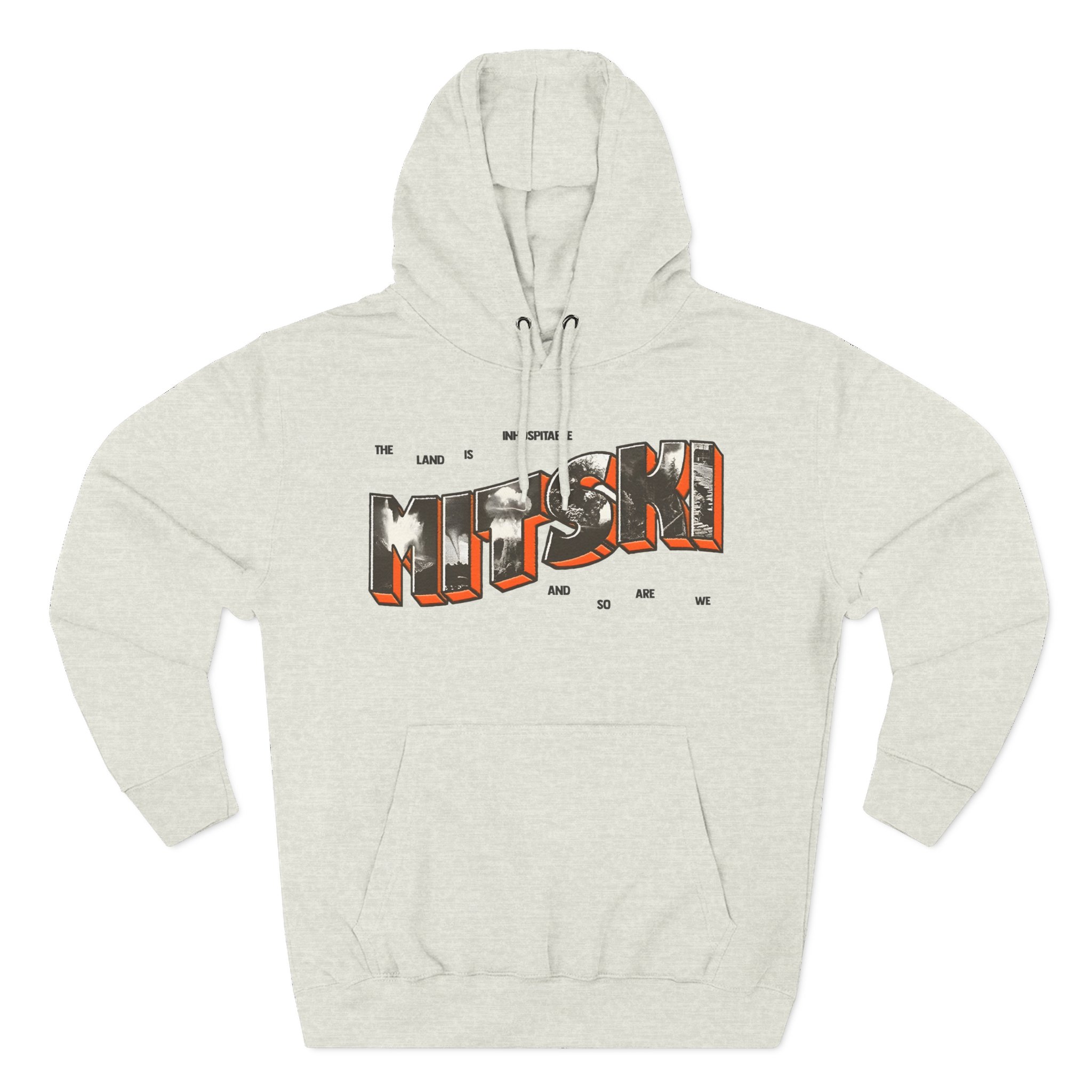Mitski Postcard Three-Panel Fleece Hoodie - Image 9