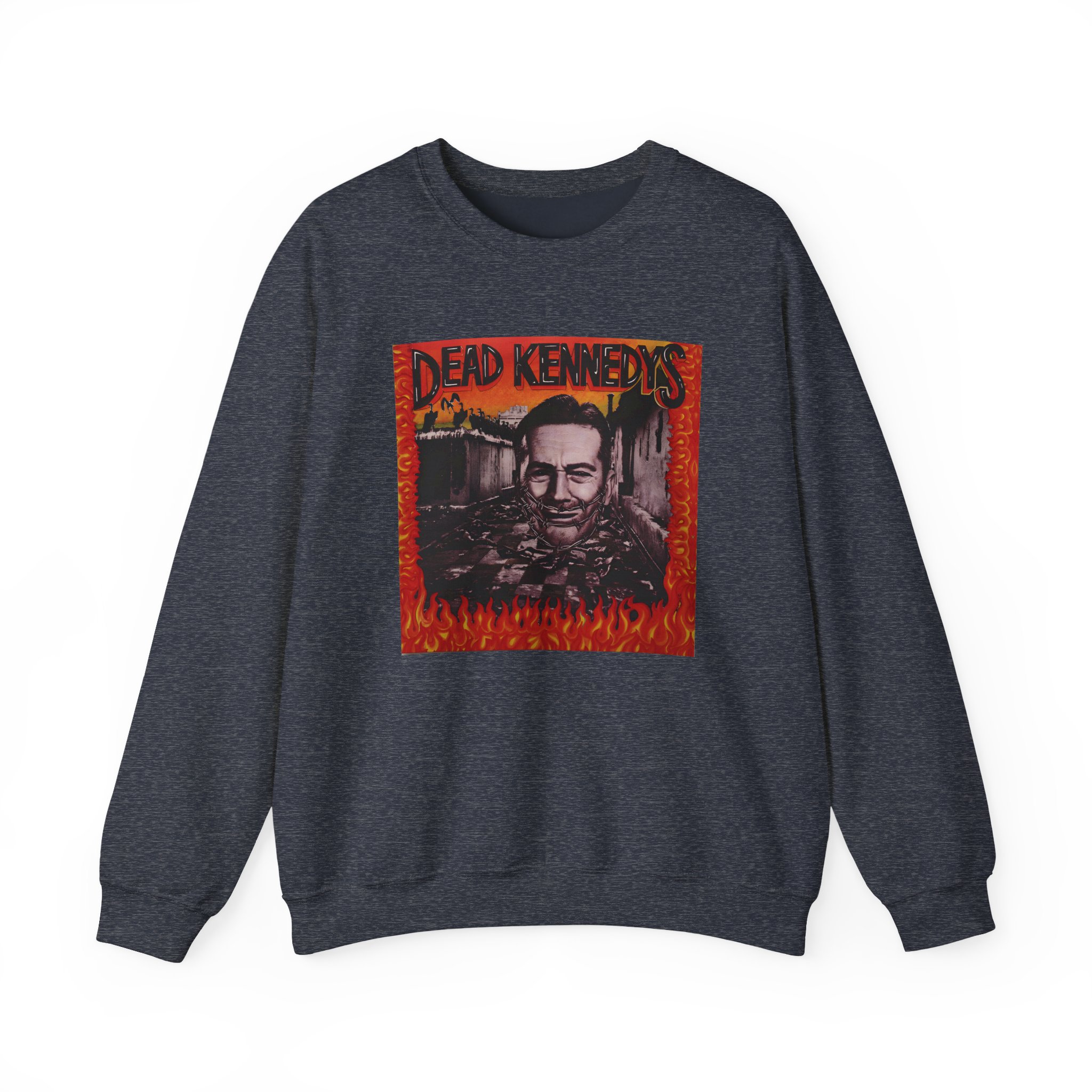 Dead Kennedys Give Me Convenience Cover Unisex Heavy Blend™ Crewneck Sweatshirt - Image 19