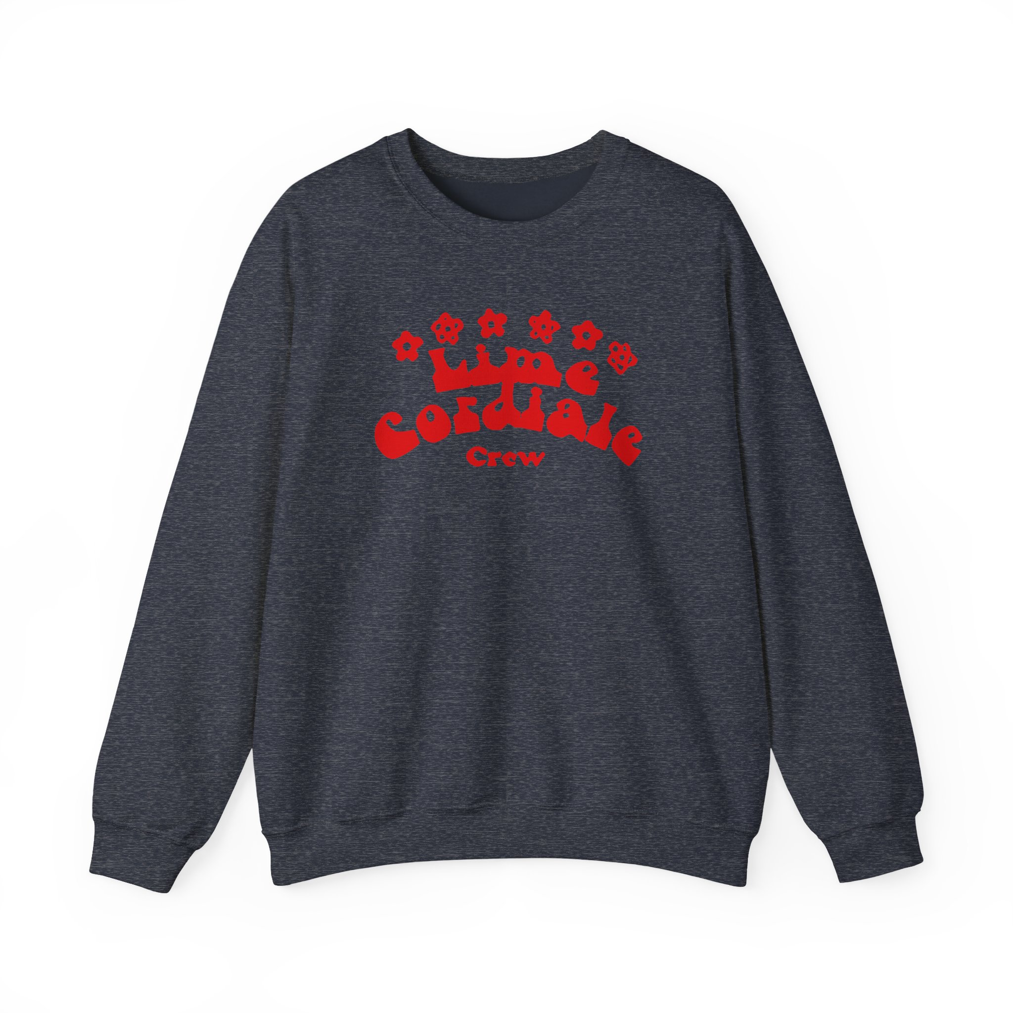Lime Cordiale Crew Unisex Heavy Blend™ Crewneck Sweatshirt - Image 7