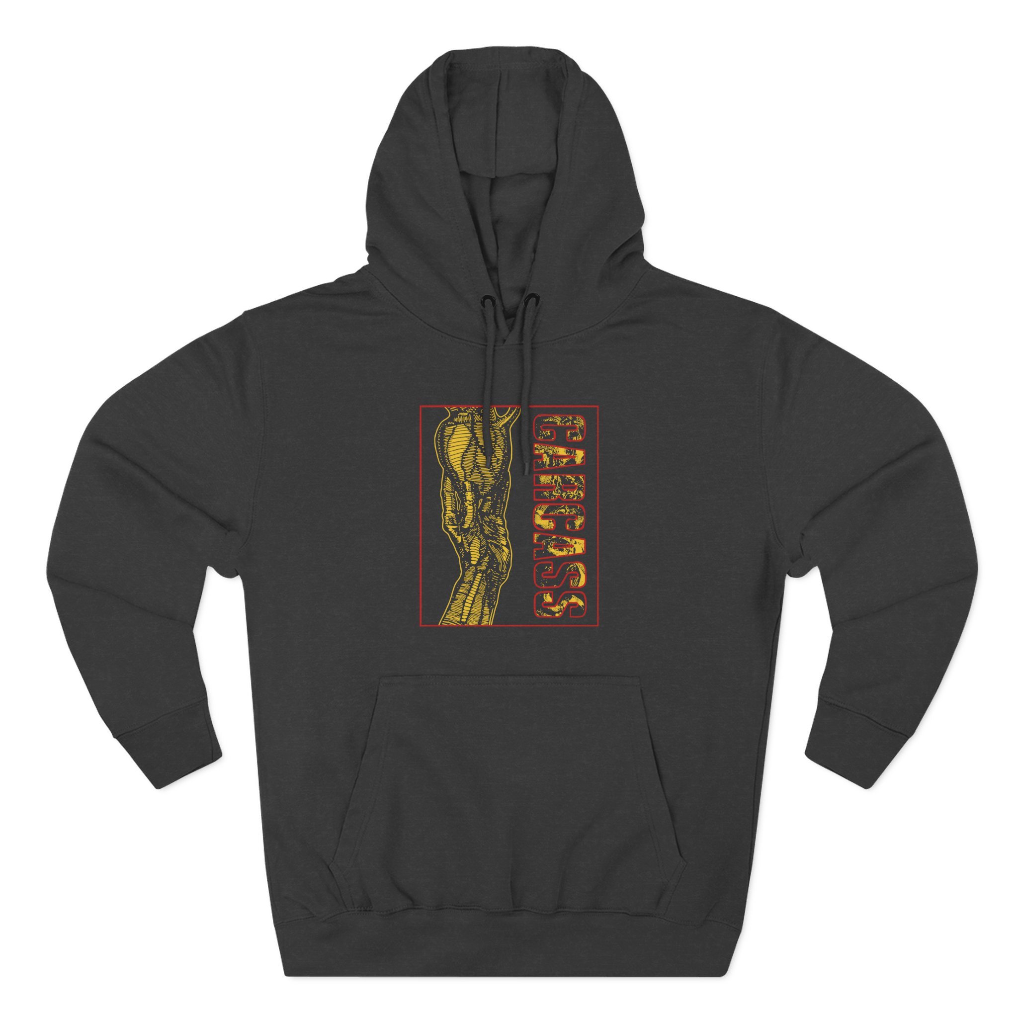 Carcass Three-Panel Fleece Hoodie - Image 3