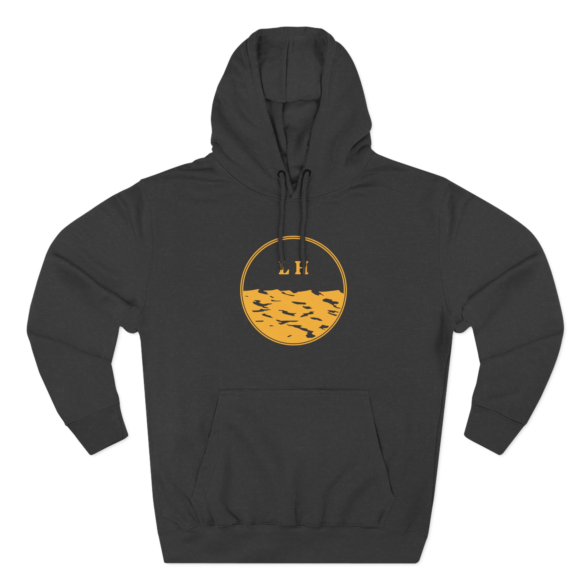Lord Huron Lake Three-Panel Fleece Hoodie - Image 3