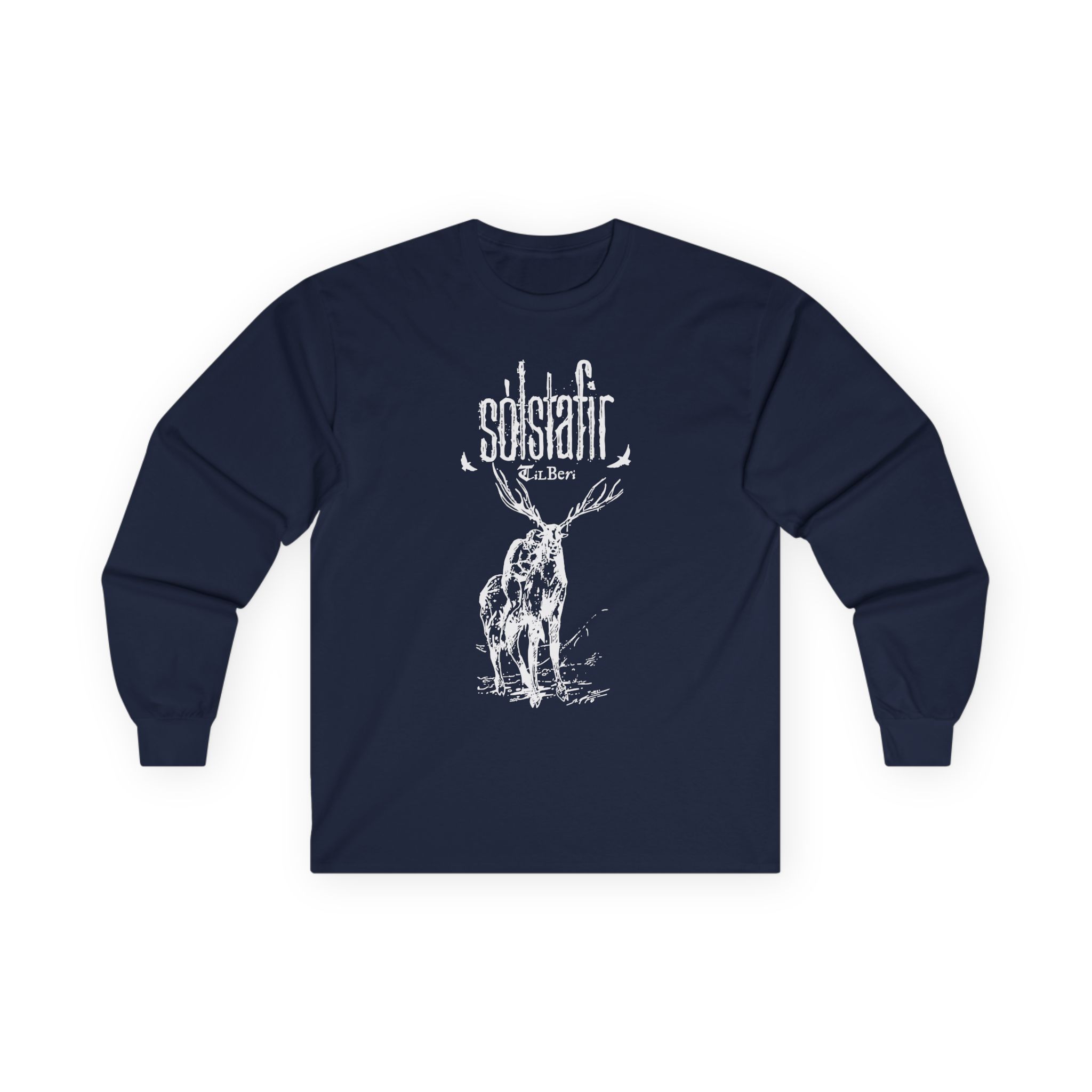 Solstafir Tilberi Unisex Ultra Cotton Long Sleeve Tee - Image 11