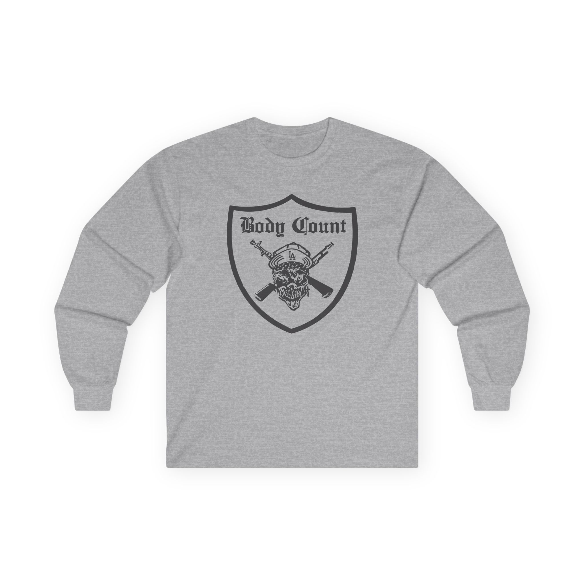 Body Count Pirate Logo Unisex Ultra Cotton Long Sleeve Tee - Image 7