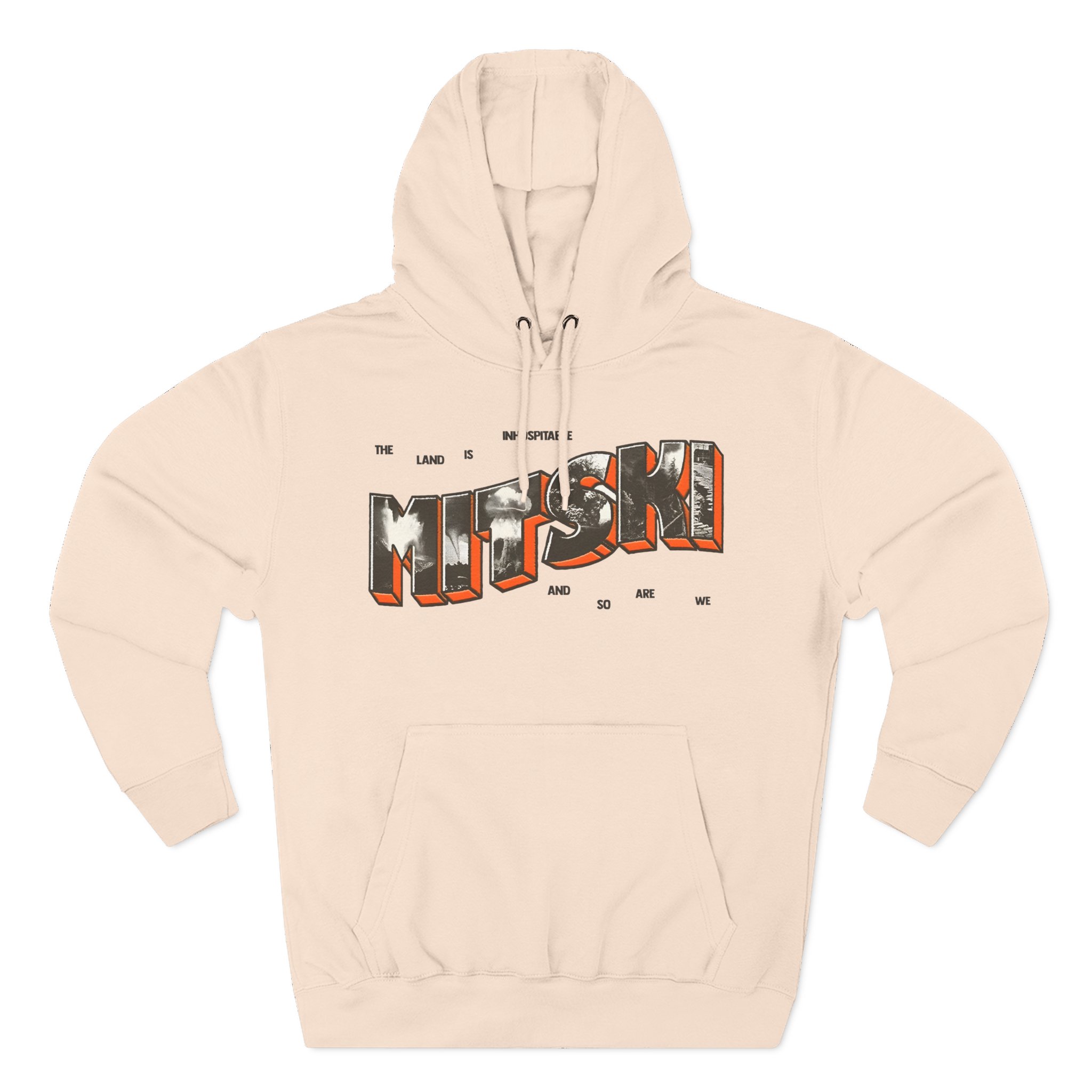 Mitski Postcard Three-Panel Fleece Hoodie - Image 7