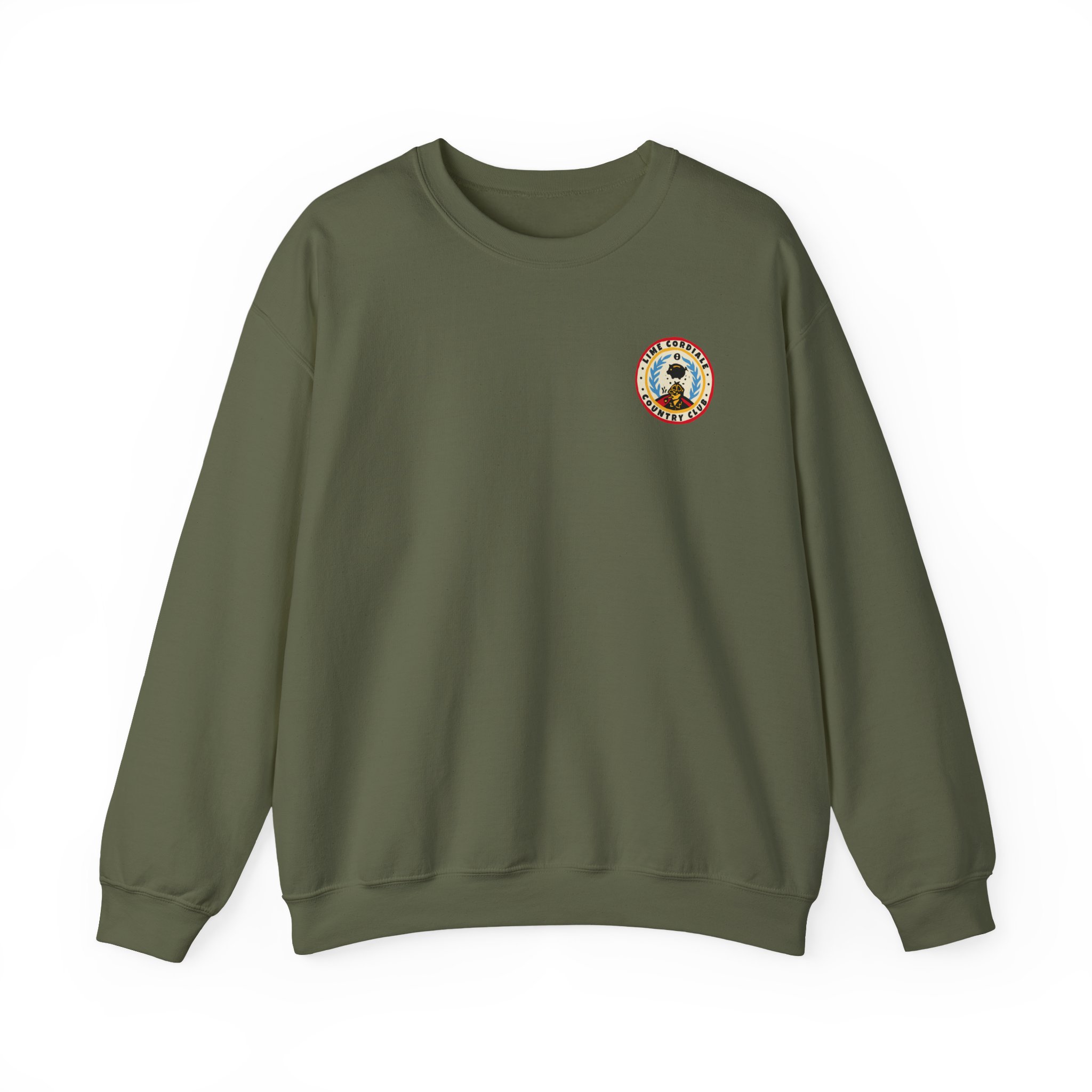 Lime Cordiale Country Club Unisex Heavy Blend™ Crewneck Sweatshirt - Image 15