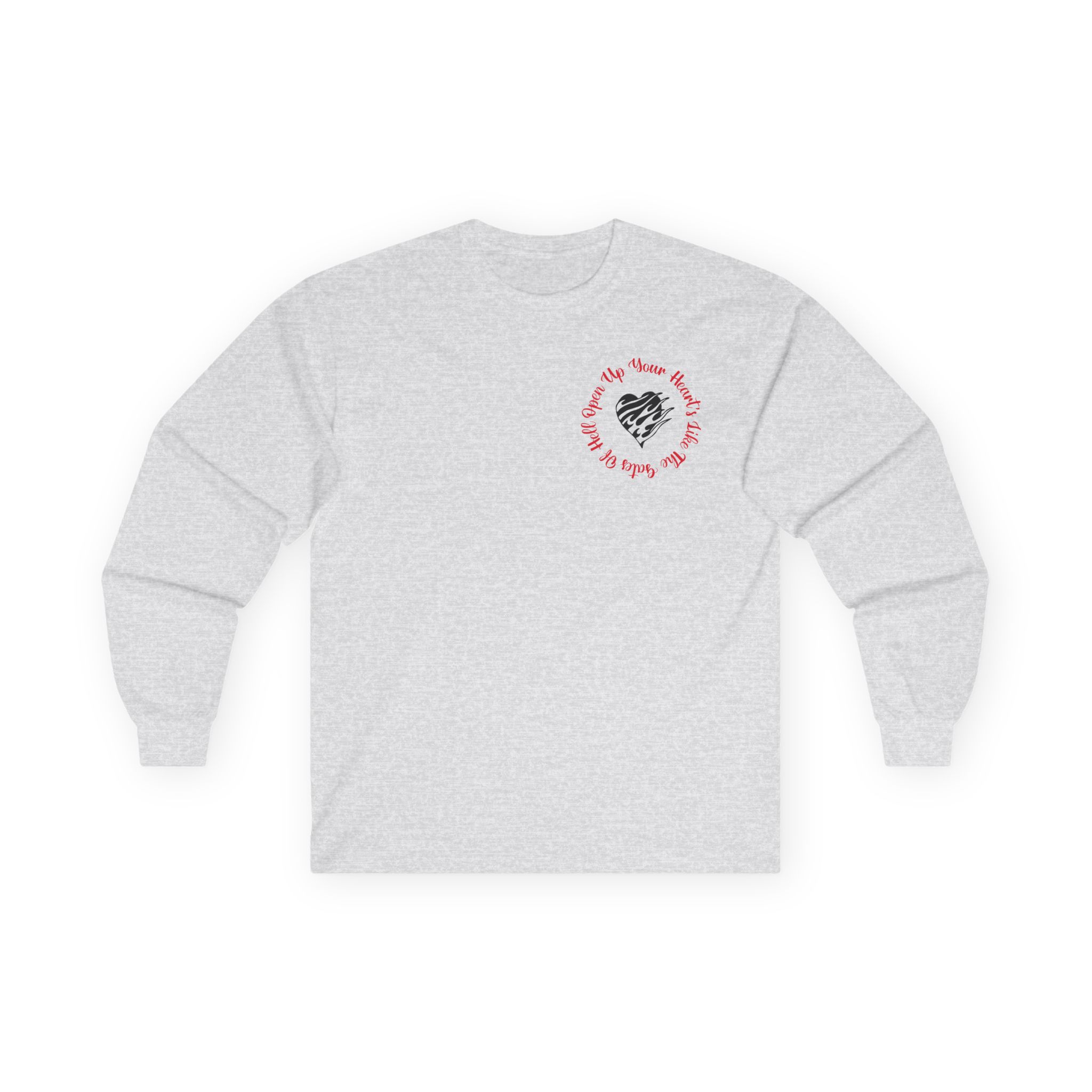 Mitski Open Your Heart Unisex Ultra Cotton Long Sleeve Tee - Image 3
