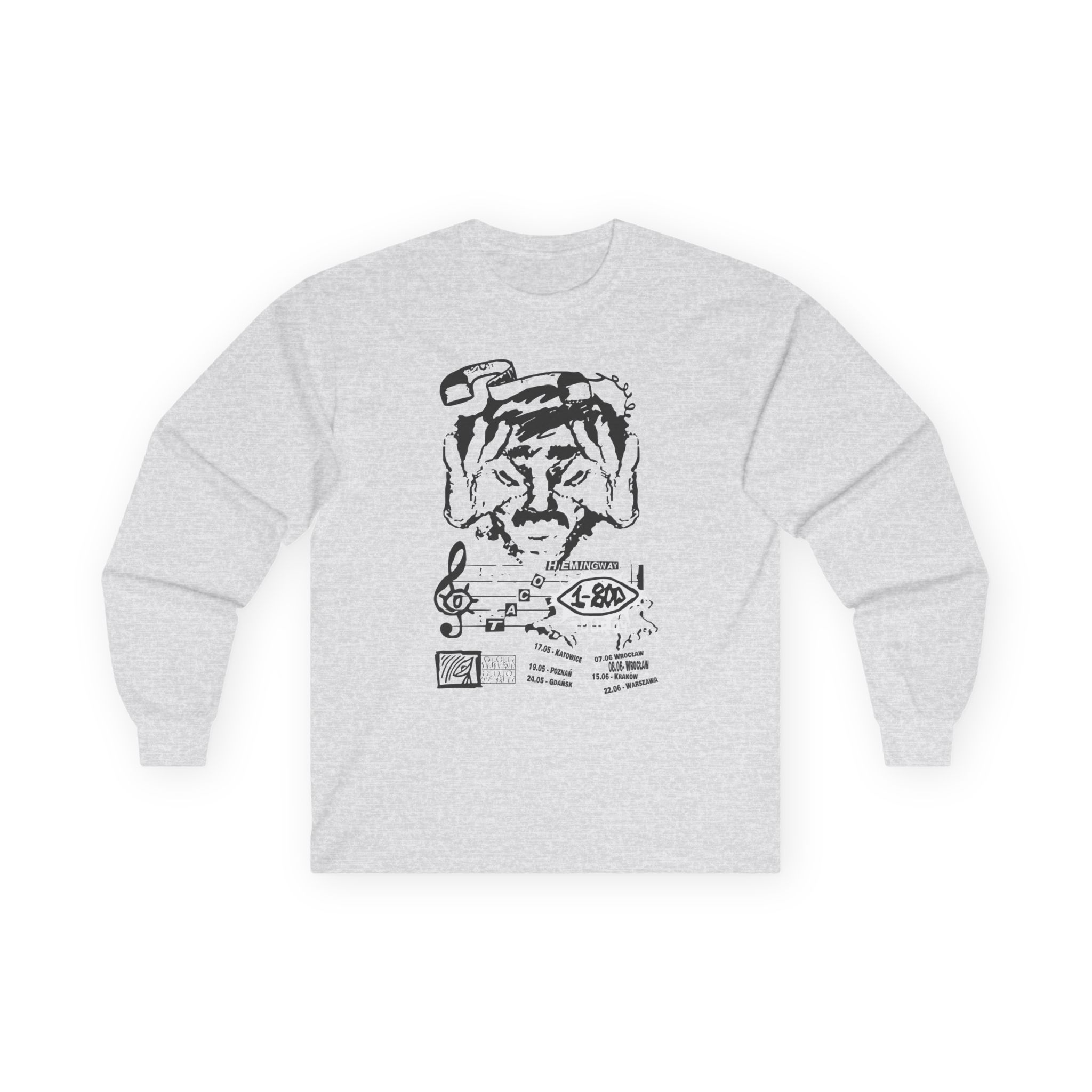 Taco Hemingway 1-800-tour Unisex Ultra Cotton Long Sleeve Tee - Image 3