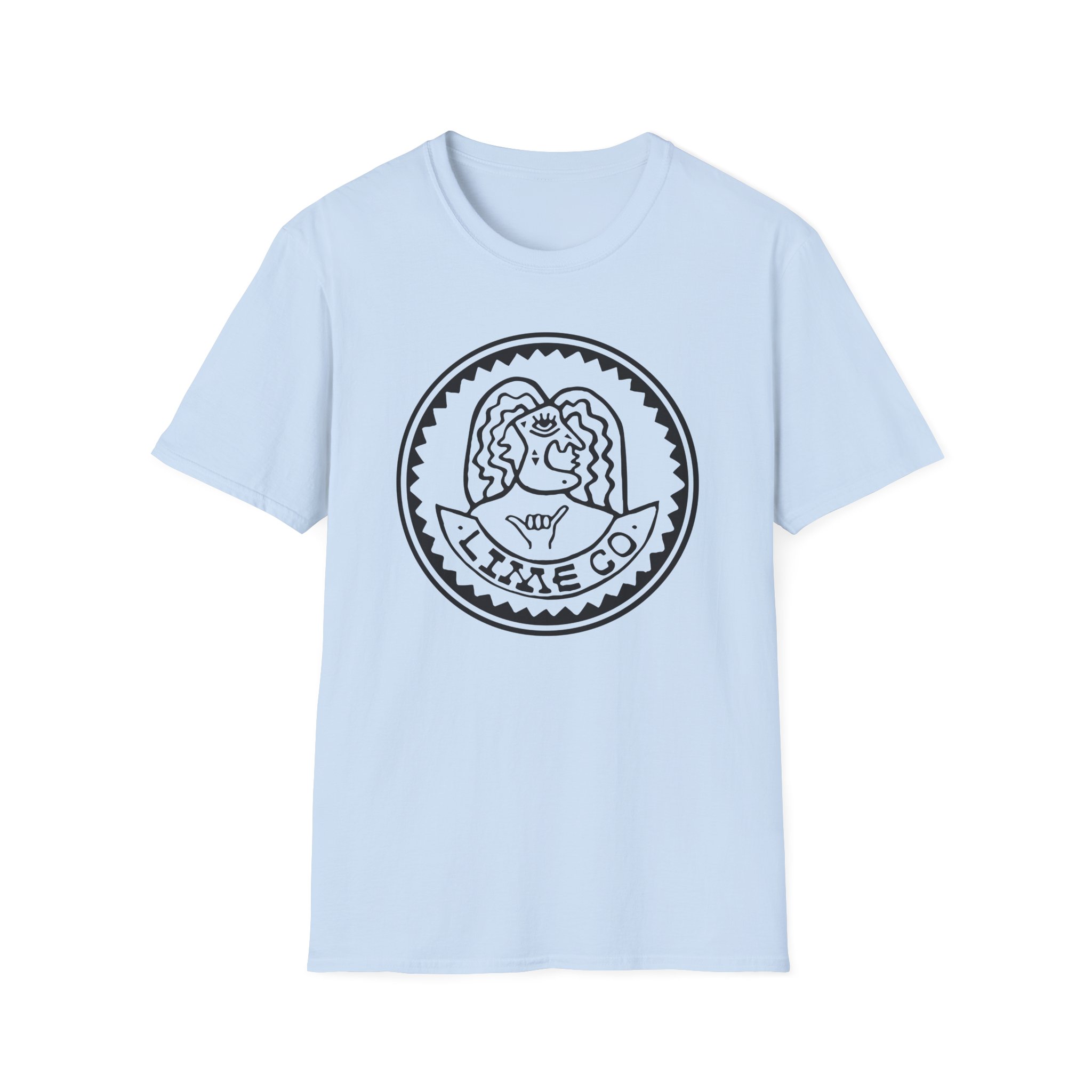Lime Cordiale Lime Co Logo Unisex Softstyle T-Shirt - Image 19
