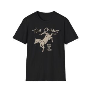 Tyler Childers Green Youth Mule Unisex Softstyle T-Shirt