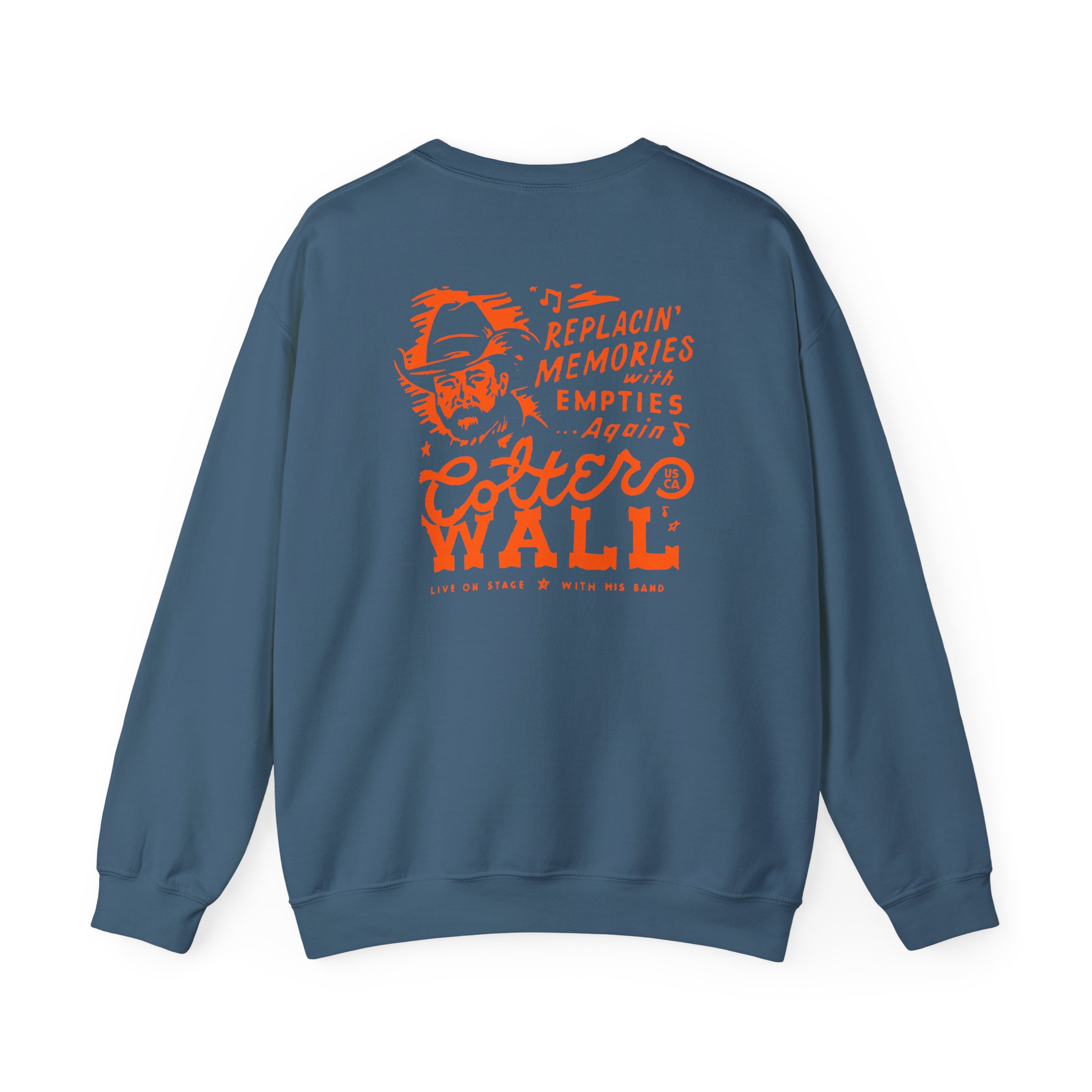 Colter Wall Memories and Empties Pocket Unisex Heavy Blend™ Crewneck Sweatshirt - Image 12