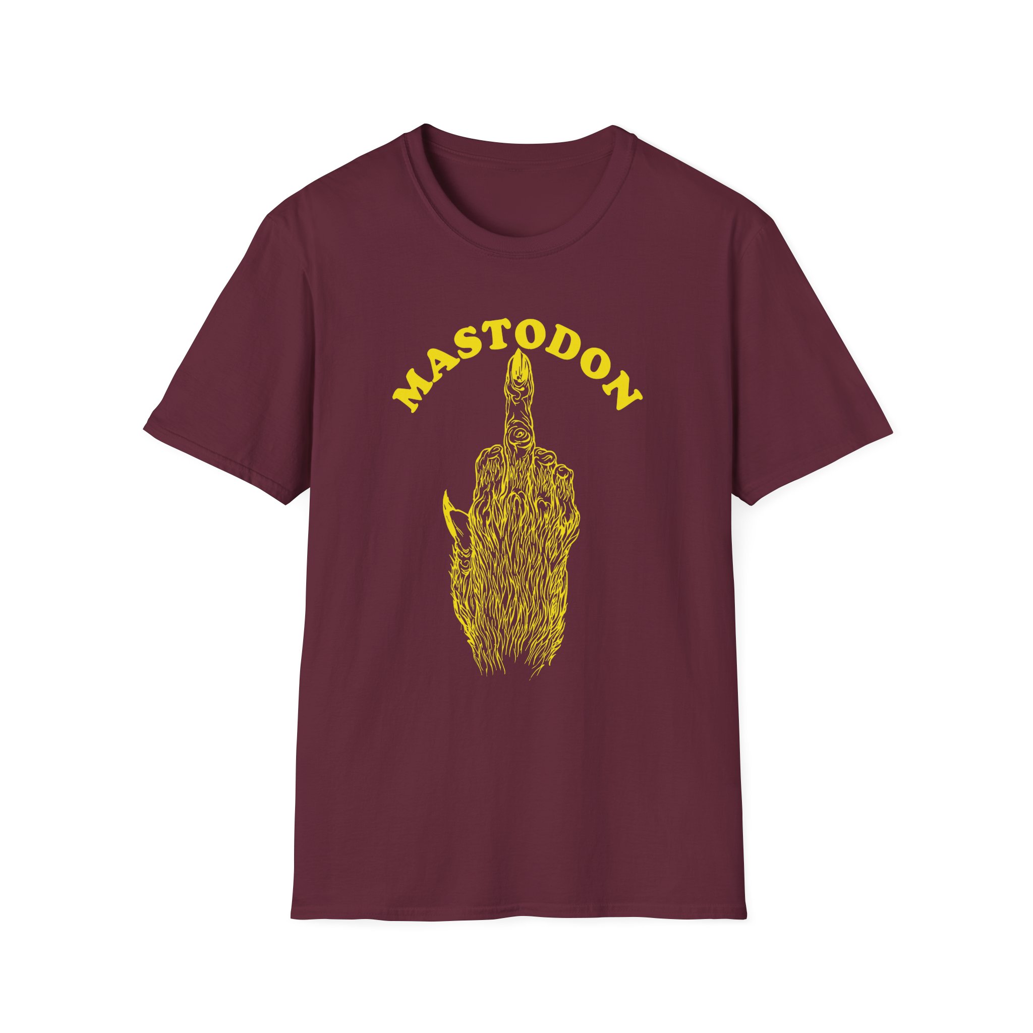 Clawfinger Mastodon Unisex Softstyle T-Shirt - Image 3