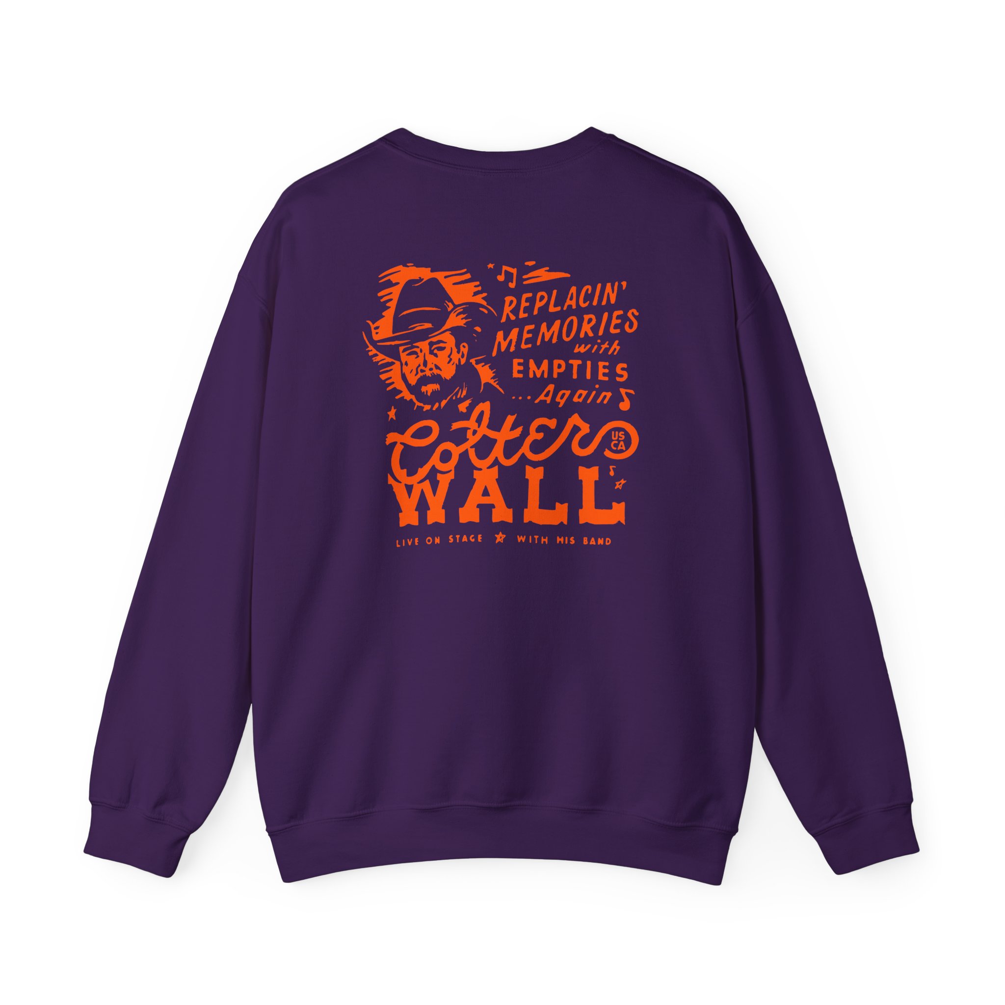 Colter Wall Memories and Empties Pocket Unisex Heavy Blend™ Crewneck Sweatshirt - Image 18