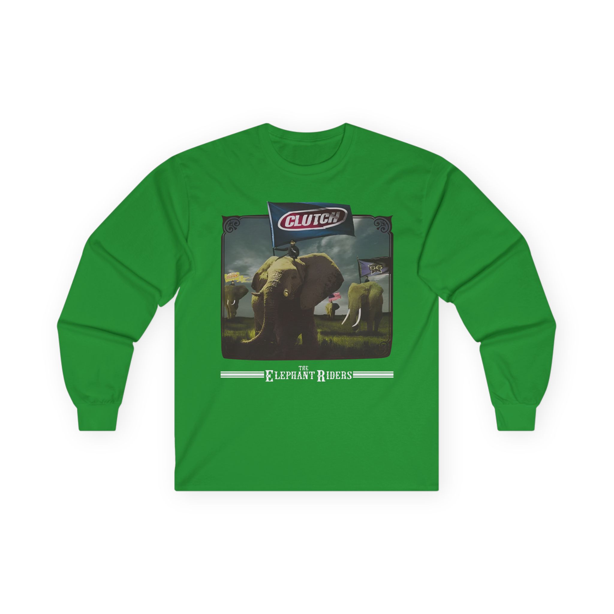 Clutch Elephant Riders Unisex Ultra Cotton Long Sleeve Tee - Image 13