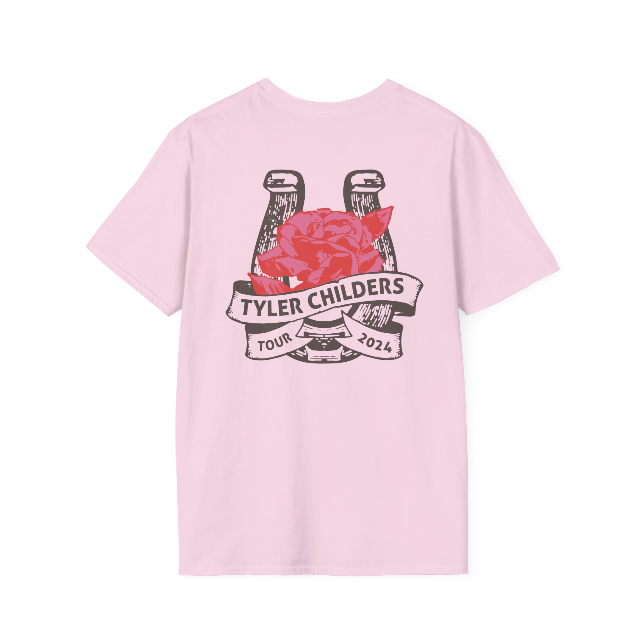 Tyler Childers Blue Muleshoe Unisex Softstyle T-Shirt - Image 18