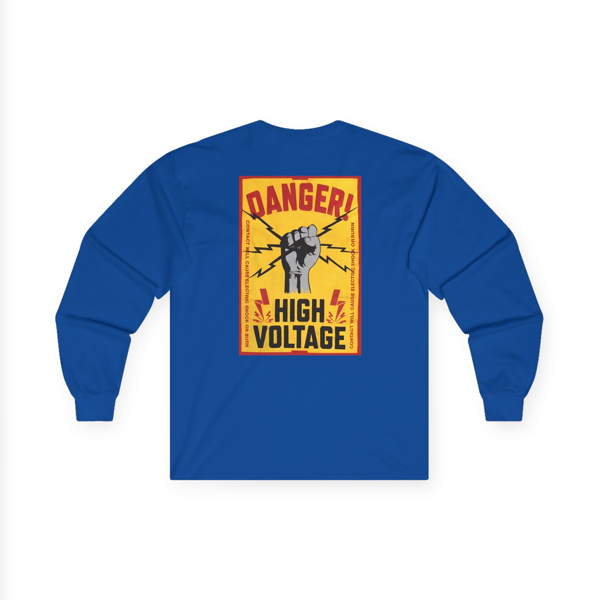 Lachlan Danger! High Voltage Unisex Ultra Cotton Long Sleeve Tee - Image 12