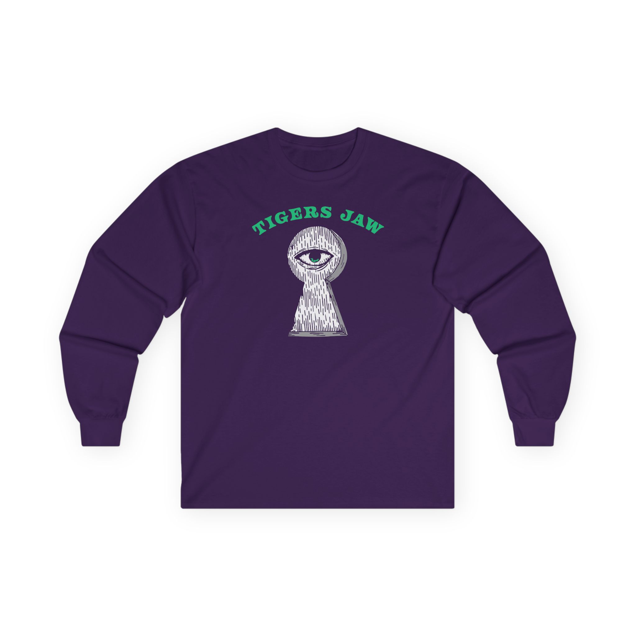 Tigers Jaw Keyhole Unisex Ultra Cotton Long Sleeve Tee - Image 9