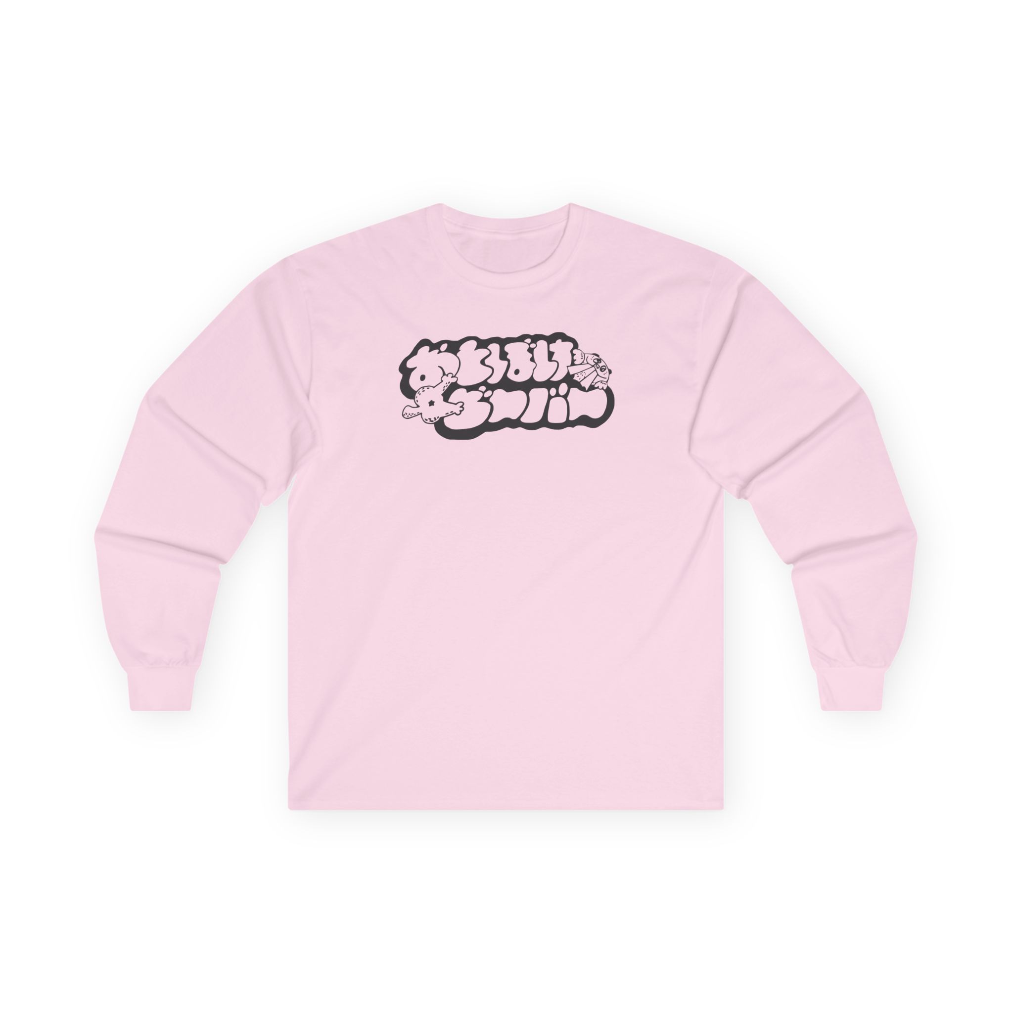 Otoboke Beaver Shimmer Print Logo Unisex Ultra Cotton Long Sleeve Tee - Image 7