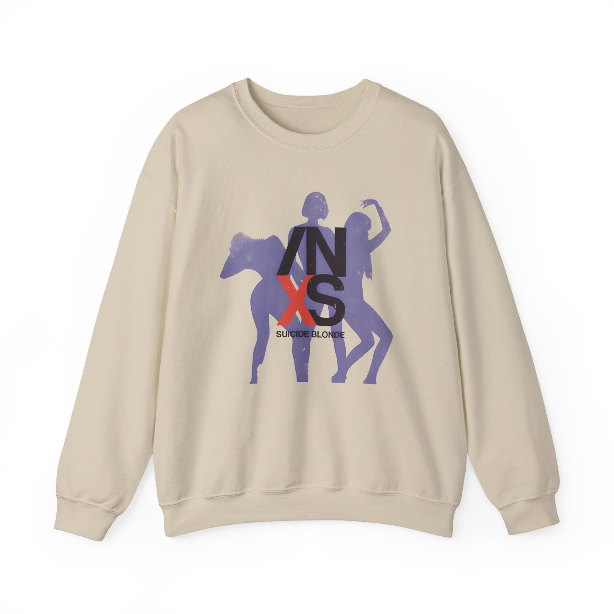 Inxs Suicide Blonde Unisex Heavy Blend™ Crewneck Sweatshirt - Image 5