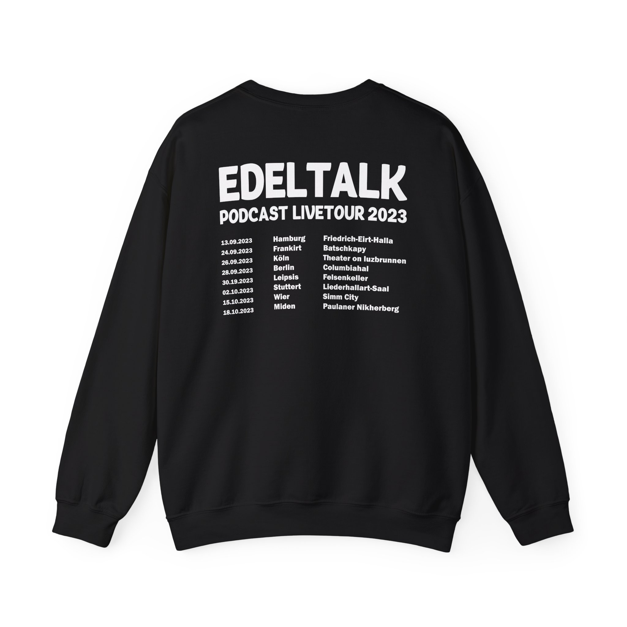 Edeltalk Podcast Livetour 2023 Unisex Heavy Blend™ Crewneck Sweatshirt - Image 2