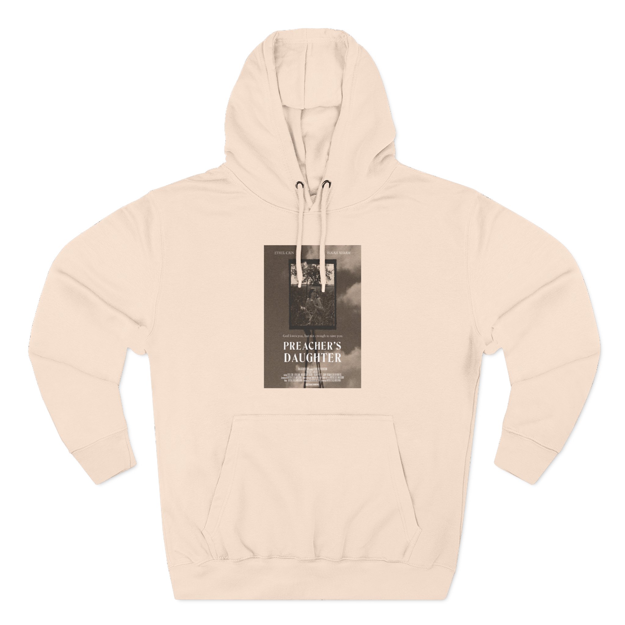 Ethel Cain Preacher's Daughter Movie Poster Three-Panel Fleece Hoodie - Image 13