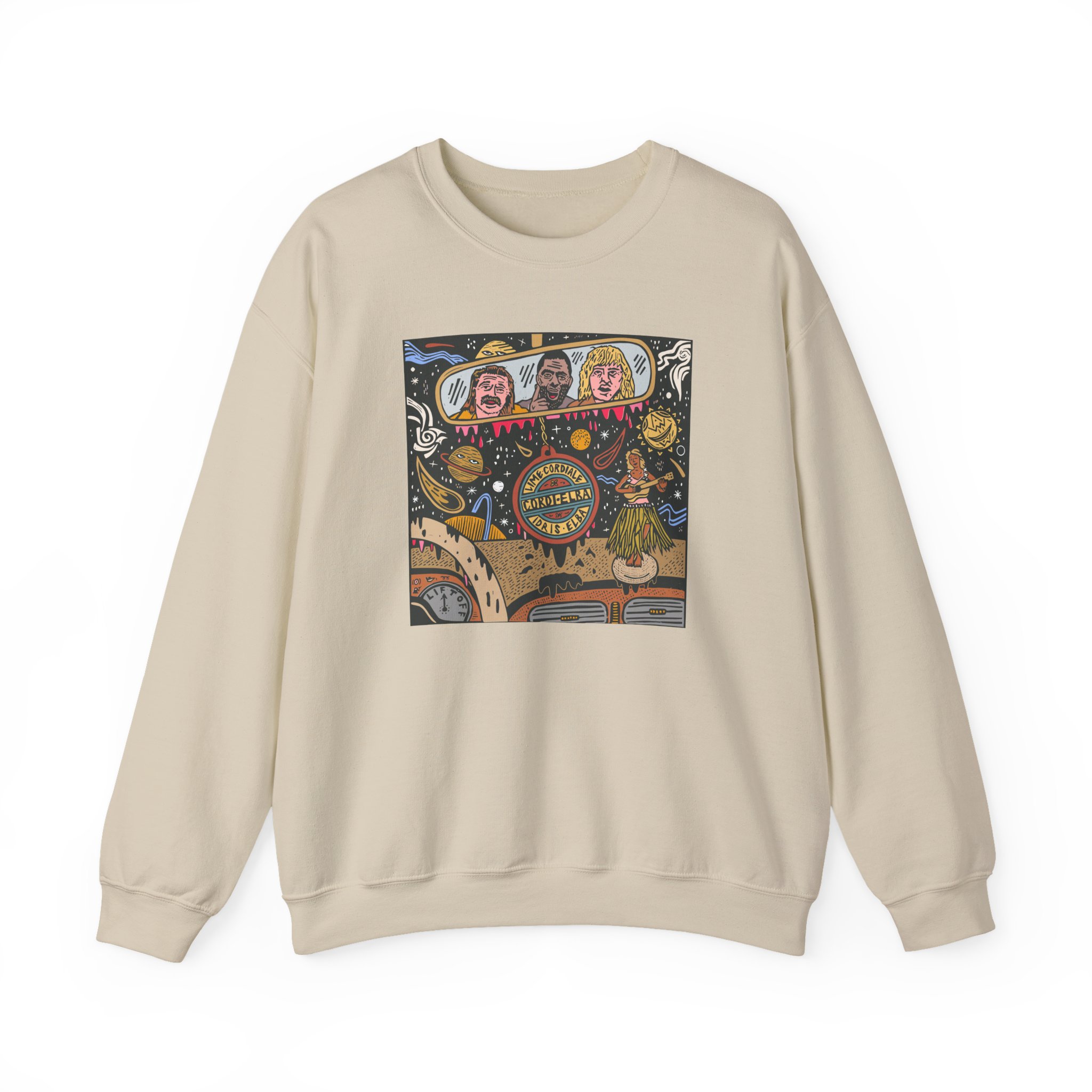 Lime Cordiale Cordi Elba Unisex Heavy Blend™ Crewneck Sweatshirt - Image 7