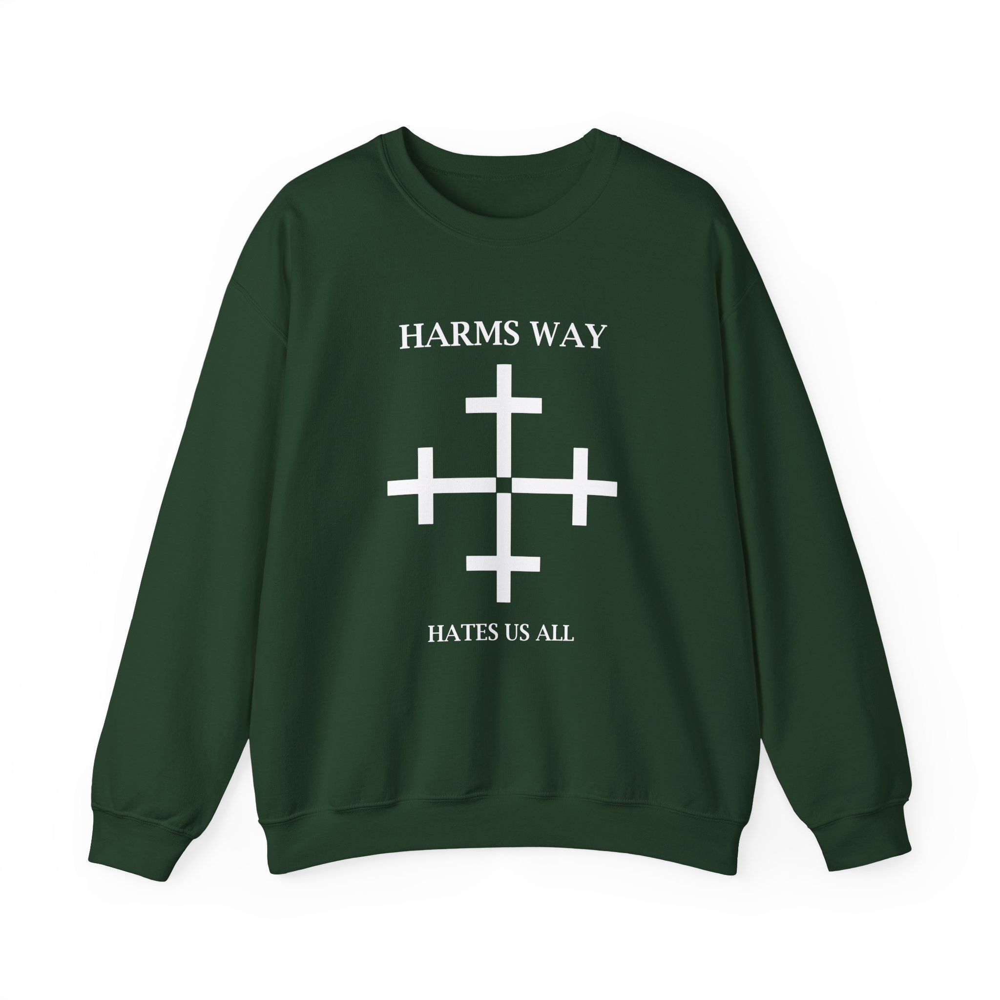 Harms Way Unisex Heavy Blend™ Crewneck Sweatshirt - Image 7