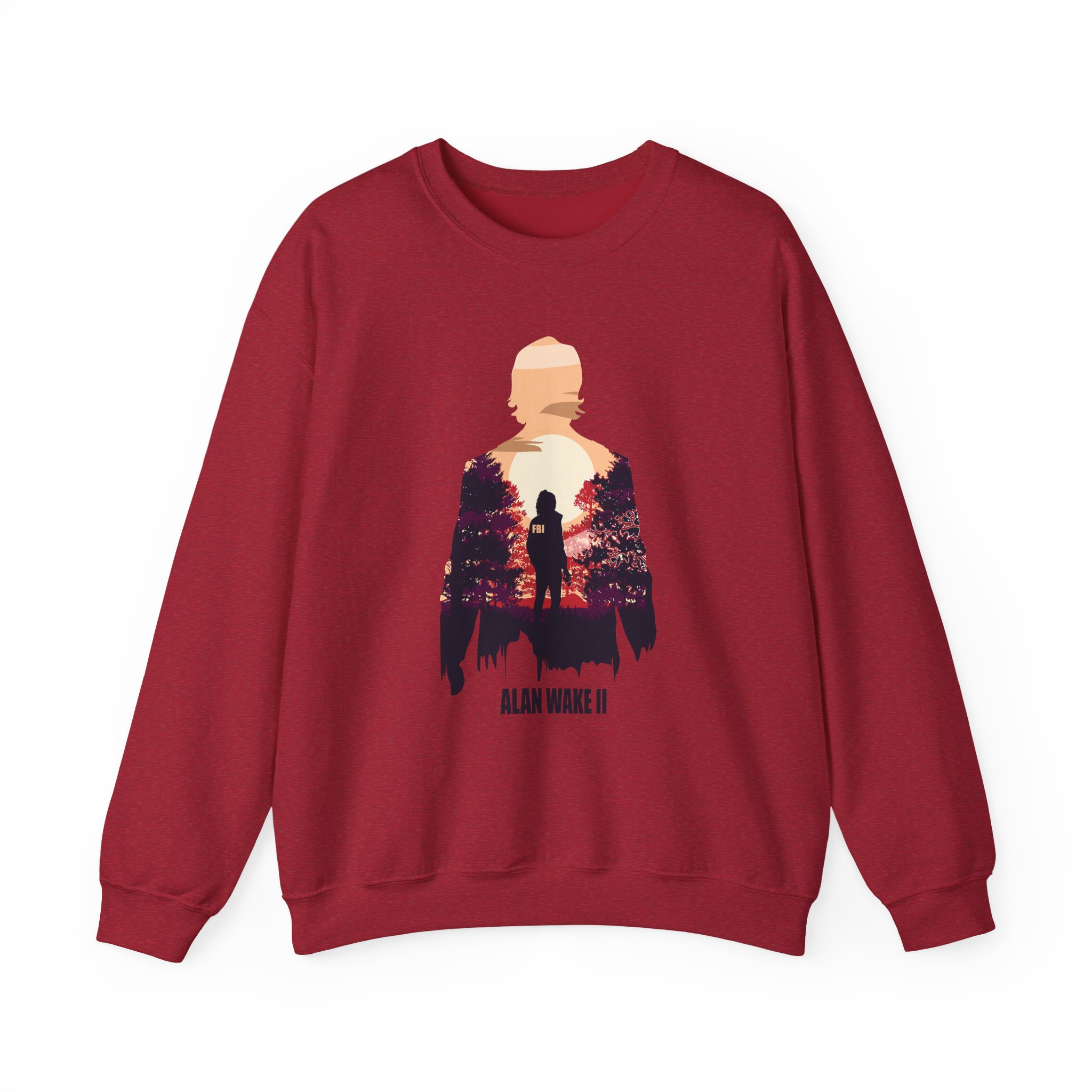 Alan Wake Unisex Heavy Blend™ Crewneck Sweatshirt - Image 13