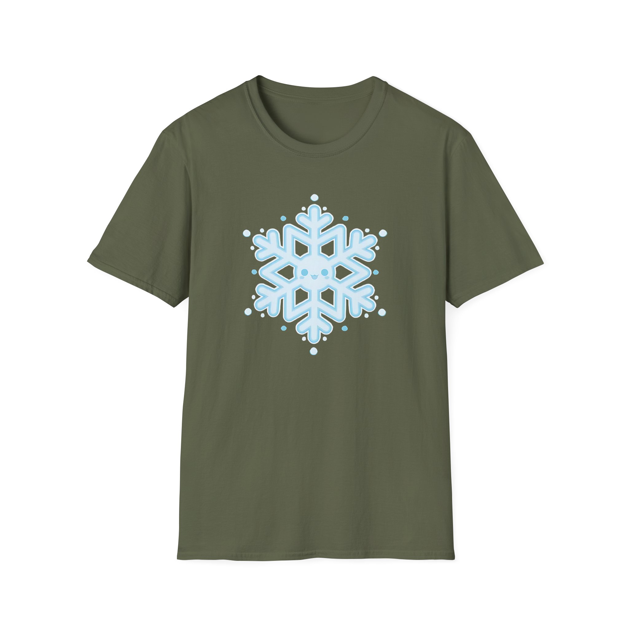 Aphmau Snowflake Holiday Unisex Softstyle T-Shirt - Image 7