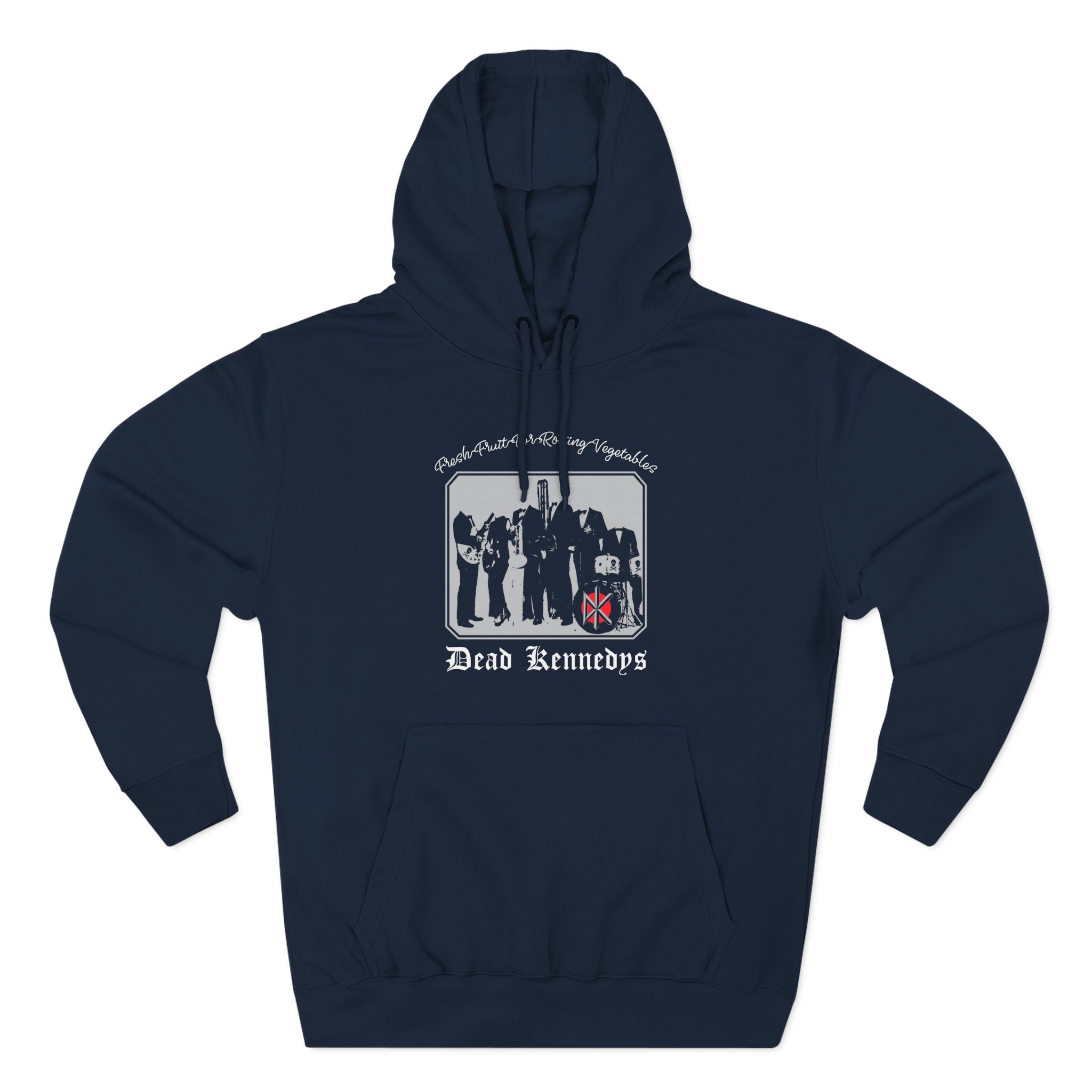 Dead Kennedys - Fresh Fruit for Rotting Vegetables 2 Three-Panel Fleece Hoodie - Image 7