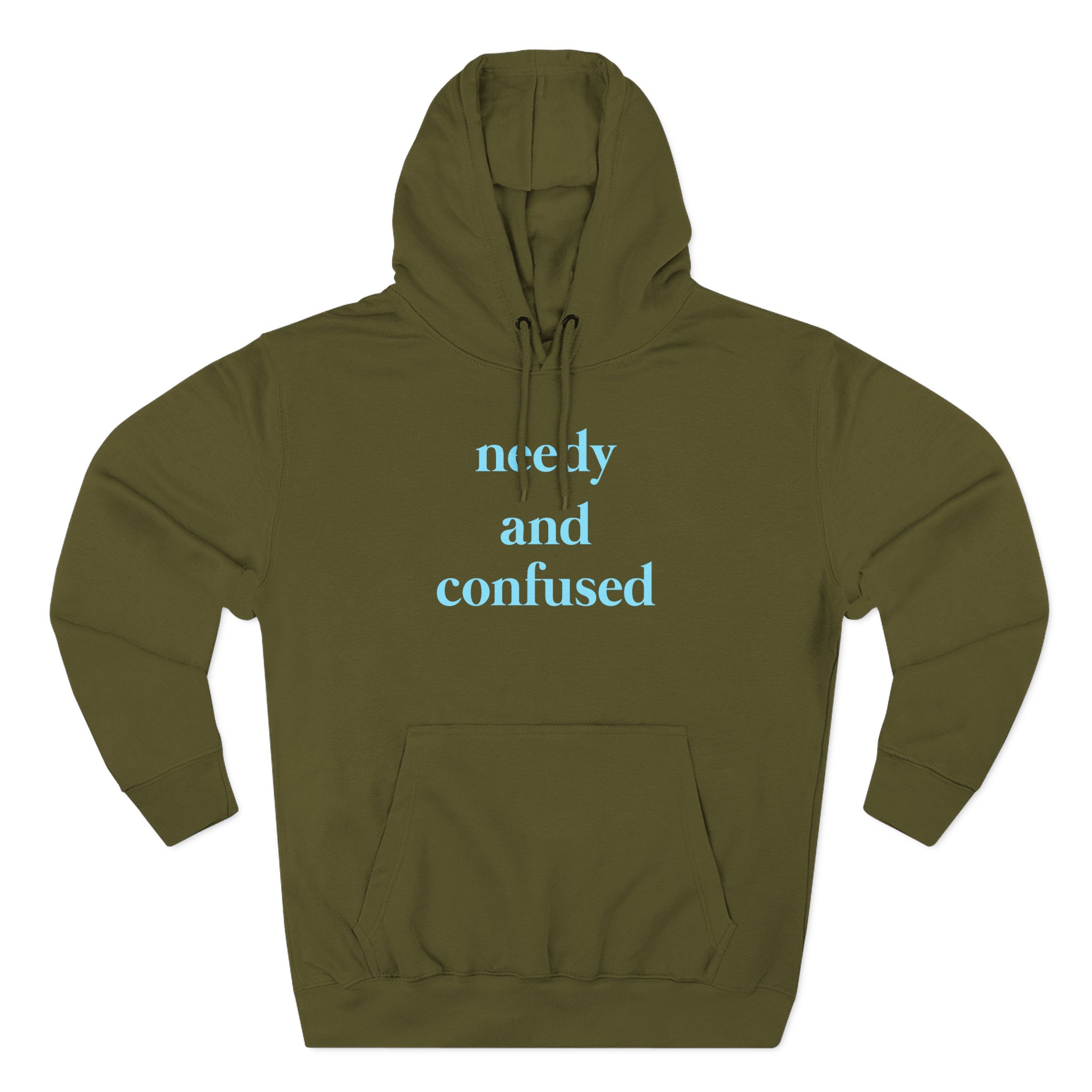Clinton Kane Needy and Confused Three-Panel Fleece Hoodie - Image 5