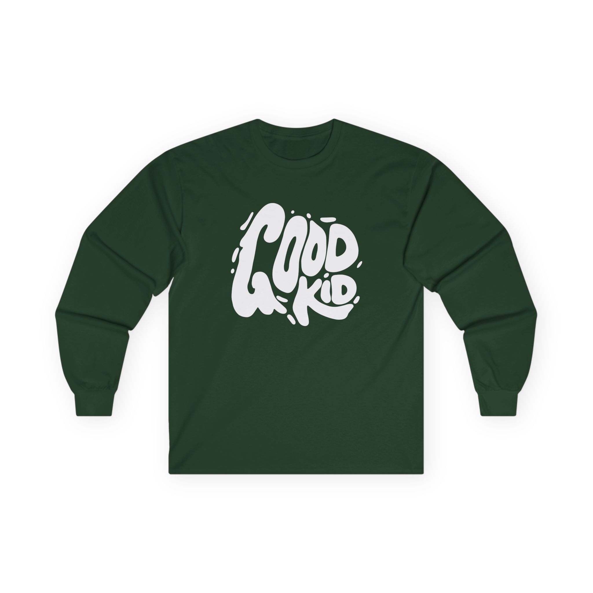 Good Kid Logo Unisex Ultra Cotton Long Sleeve Tee - Image 7
