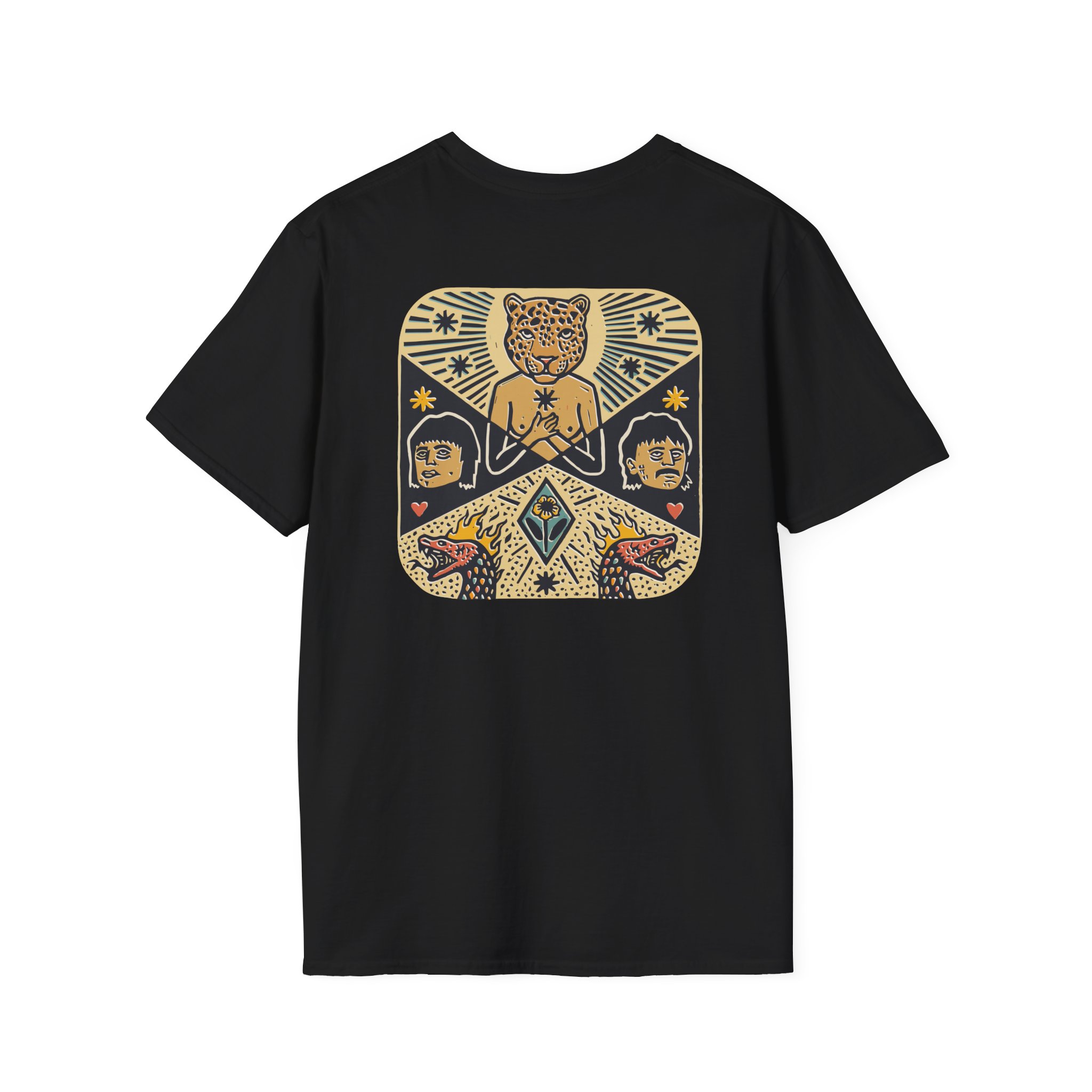 Lime Cordiale Pedestal Unisex Softstyle T-Shirt - Image 2