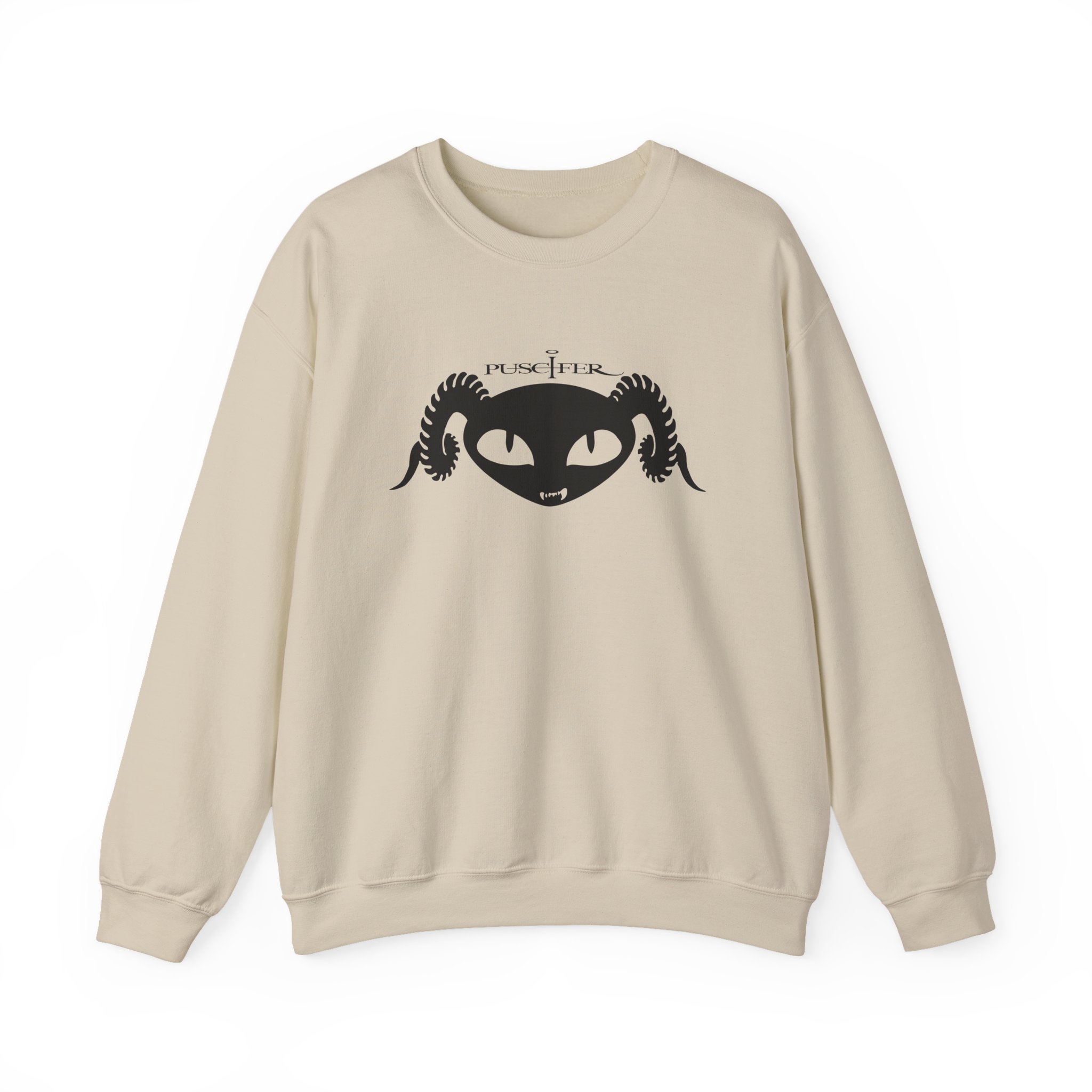 Puscifer Logo Unisex Heavy Blend™ Crewneck Sweatshirt - Image 5