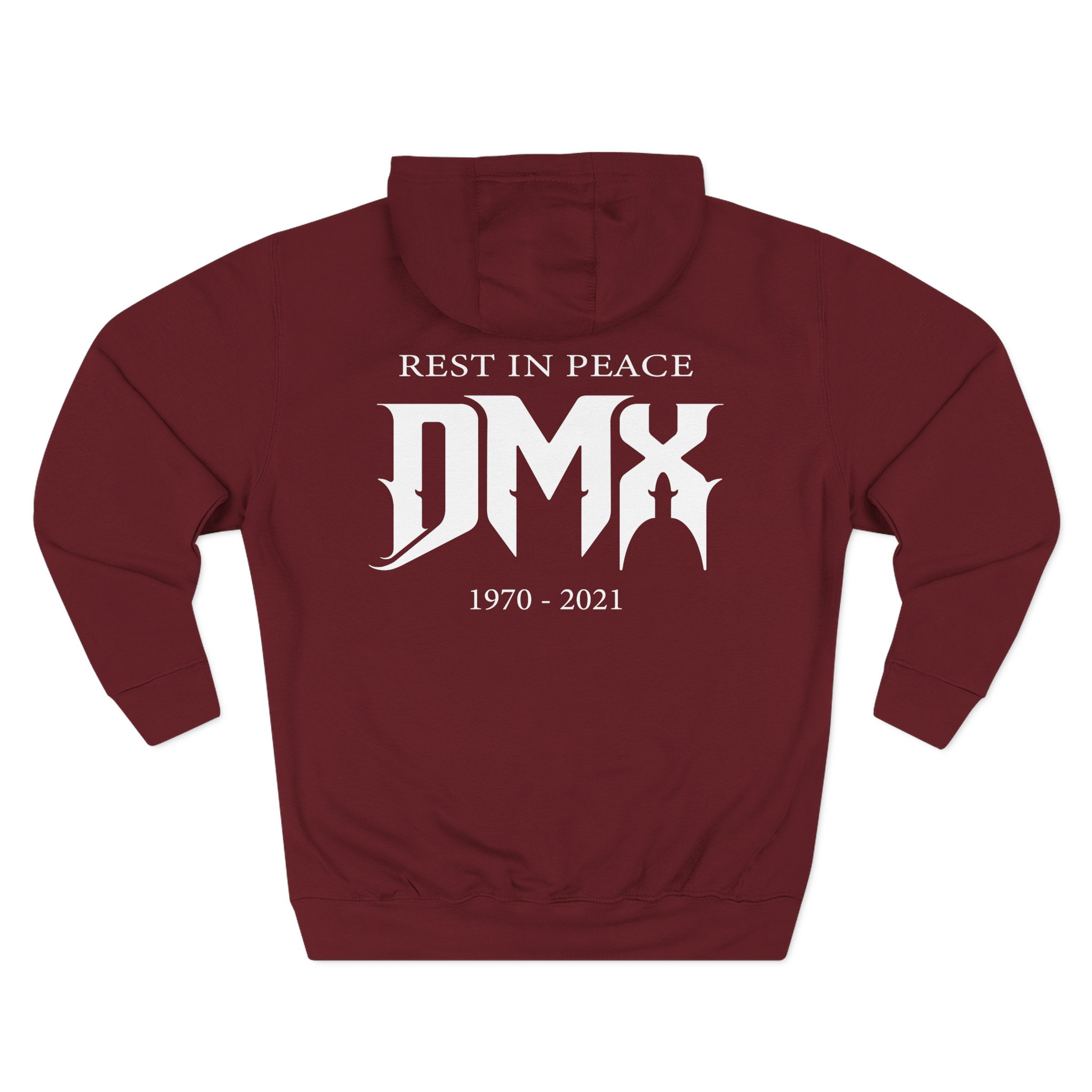 Dmx Rest in Peace Three-Panel Fleece Hoodie - Image 10