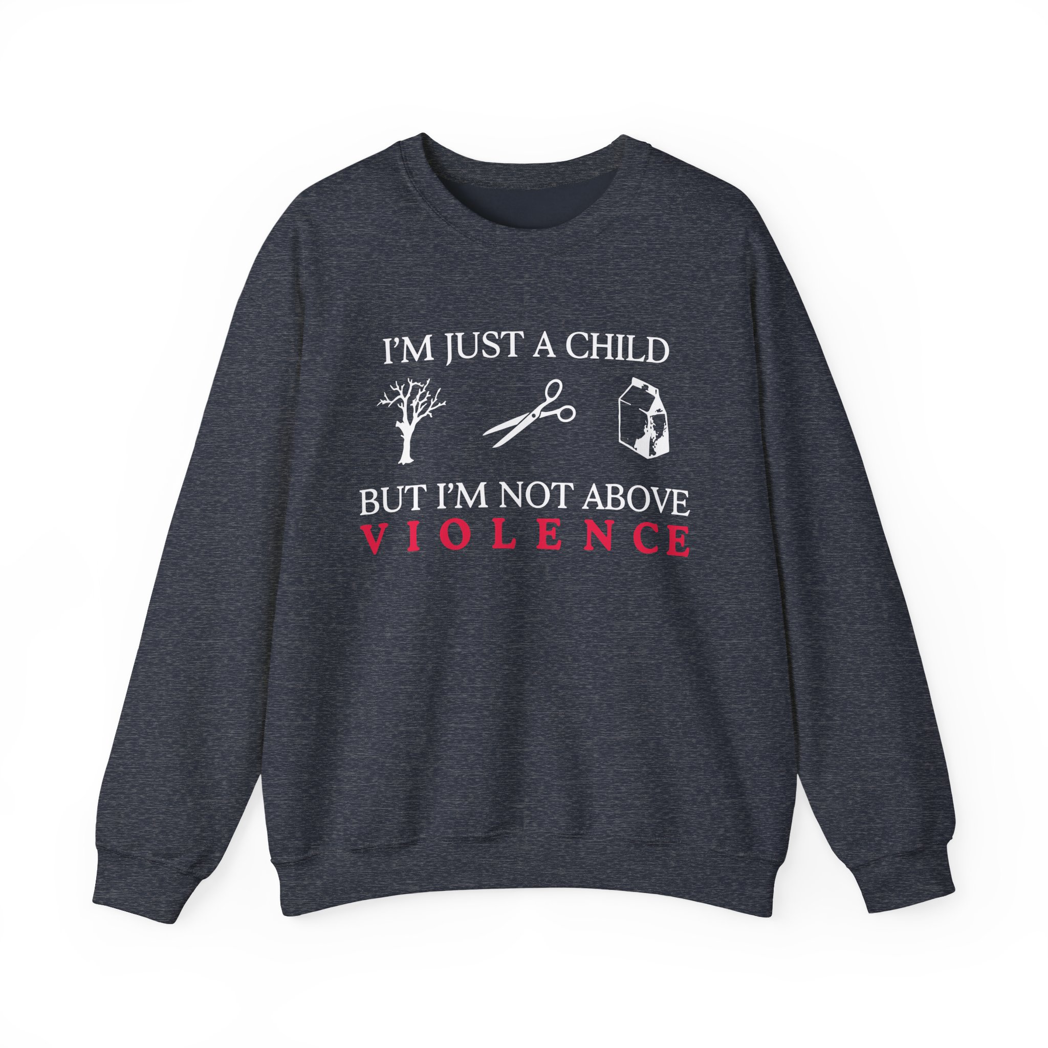 Ethel Cain Not Above Violence Unisex Heavy Blend™ Crewneck Sweatshirt - Image 11