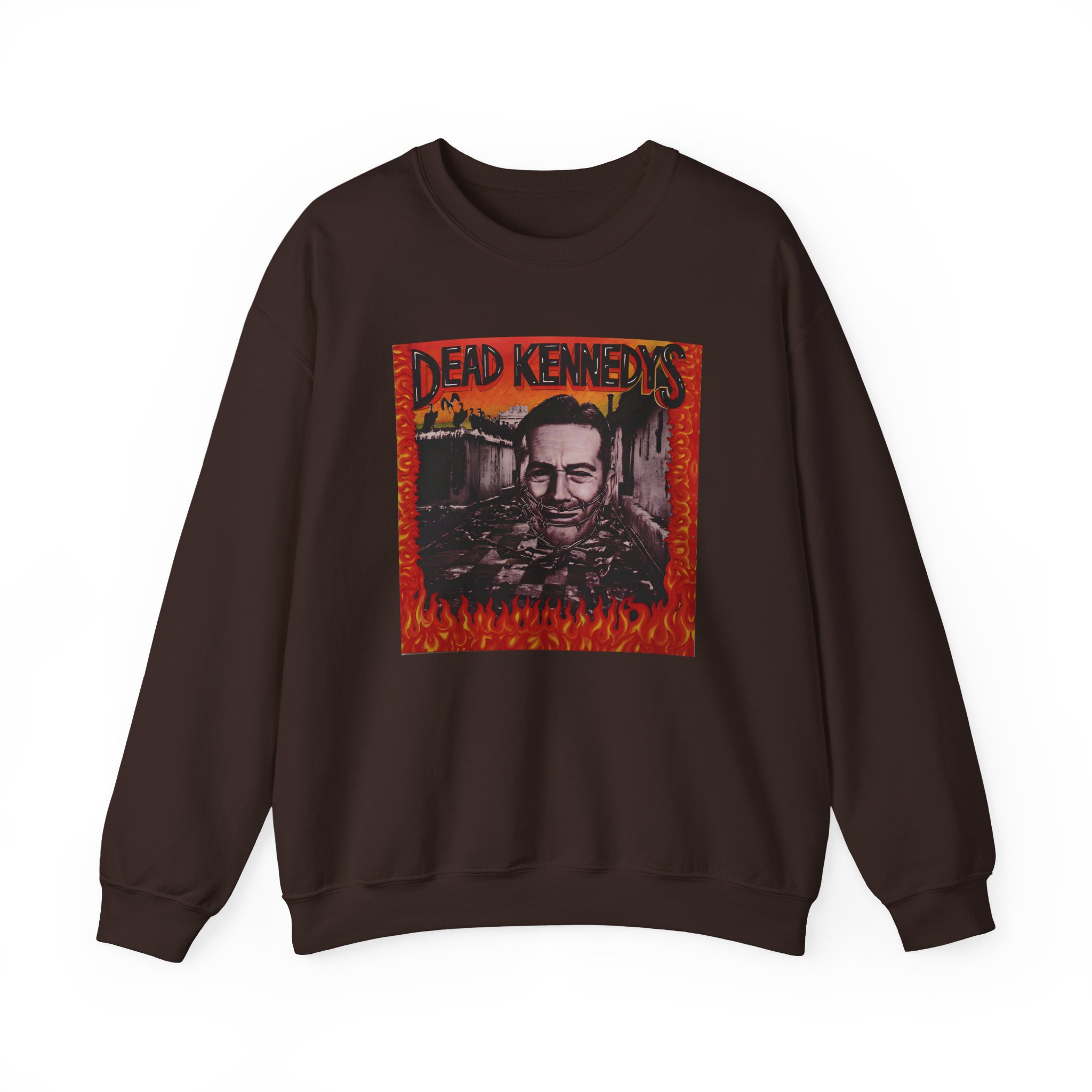 Dead Kennedys Give Me Convenience Cover Unisex Heavy Blend™ Crewneck Sweatshirt - Image 5