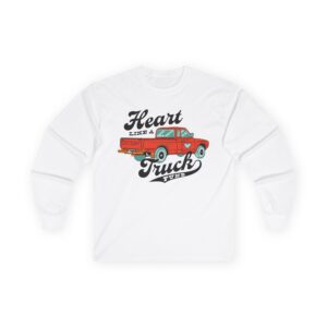Lainey Wilson Heart Like a Truck Fund Unisex Ultra Cotton Long Sleeve Tee