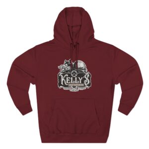 Carcass Kelly's Meat Emporium Three-Panel Fleece Hoodie