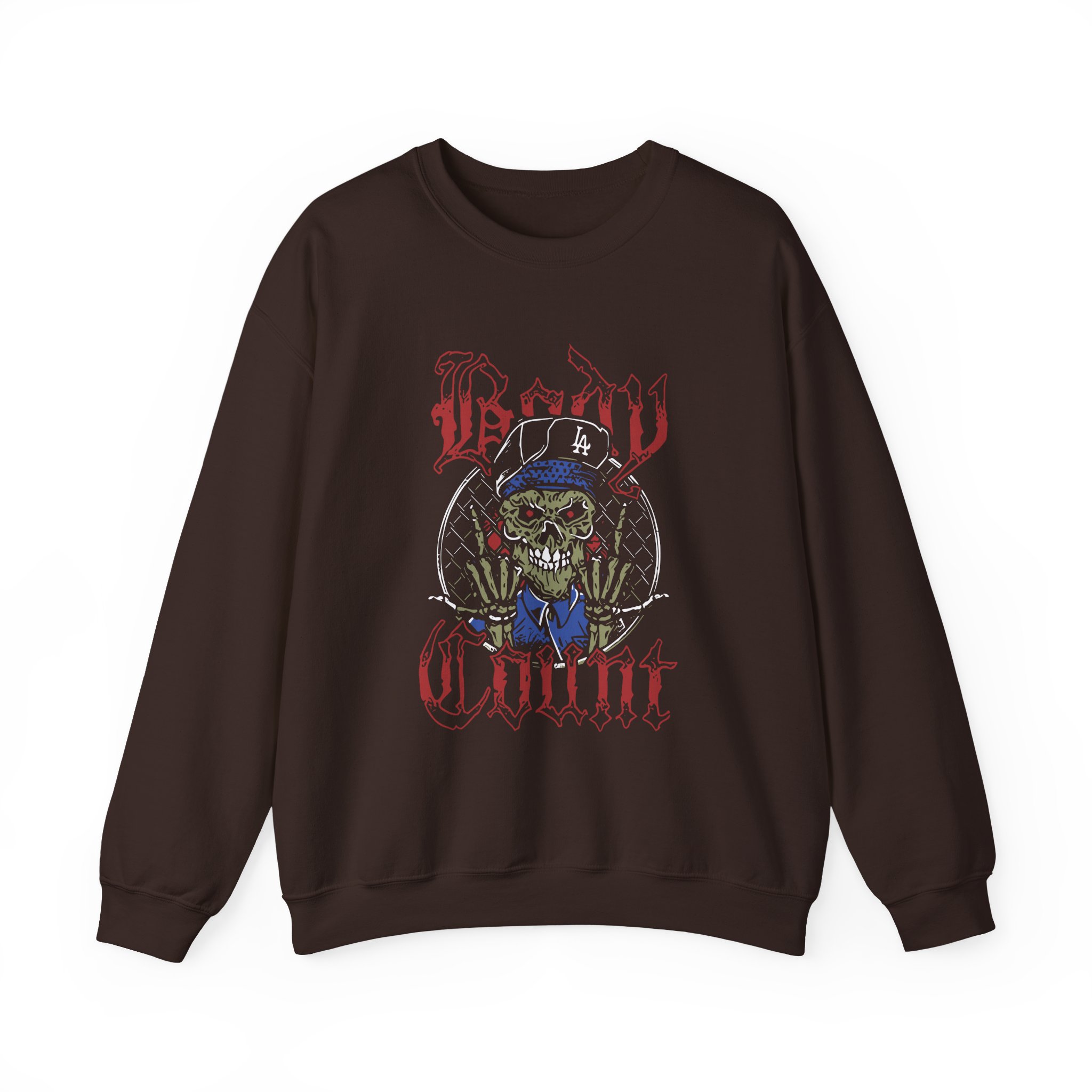Body Count Skull Mascot Unisex Heavy Blend™ Crewneck Sweatshirt - Image 3