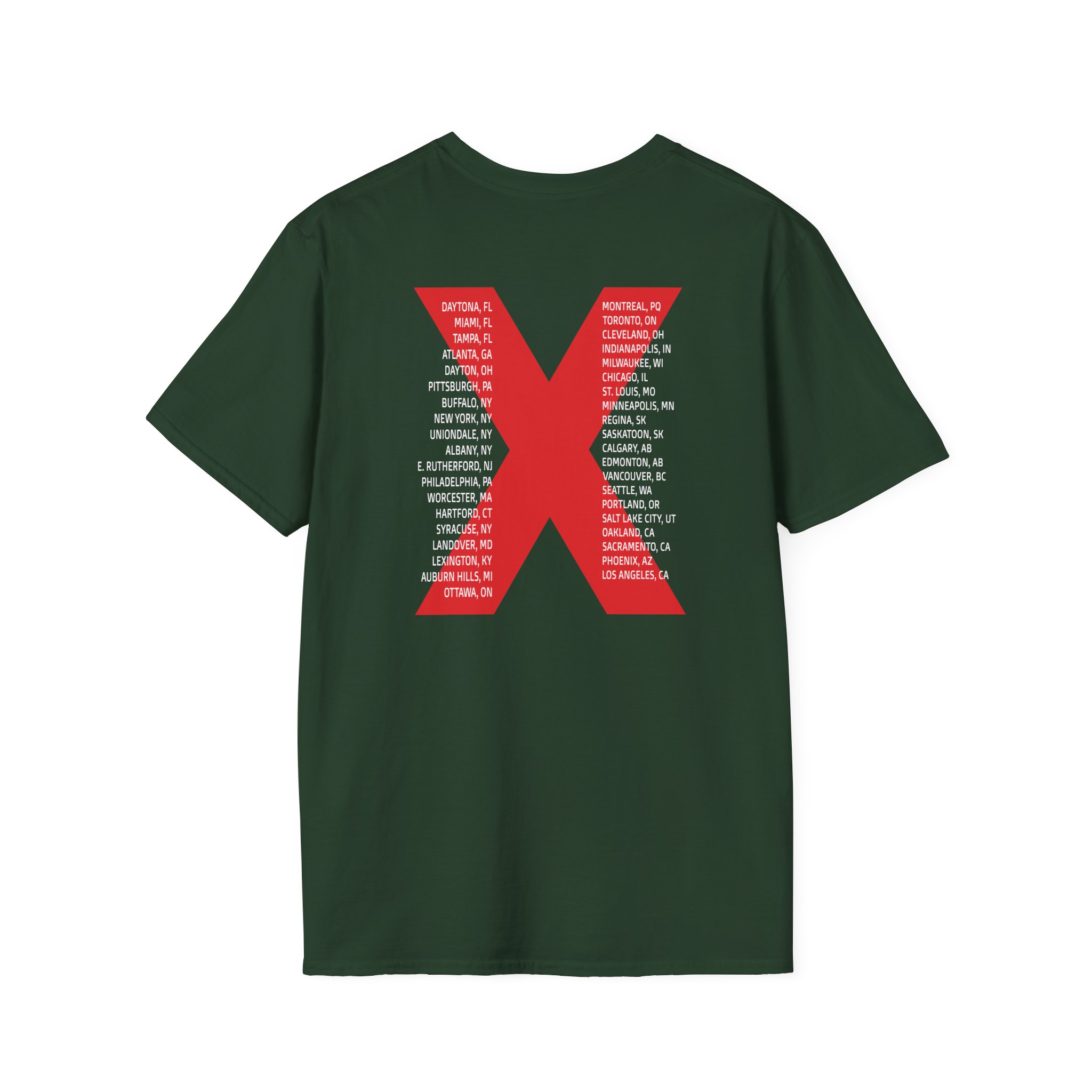 Inxs Us Tour Unisex Softstyle T-Shirt - Image 8