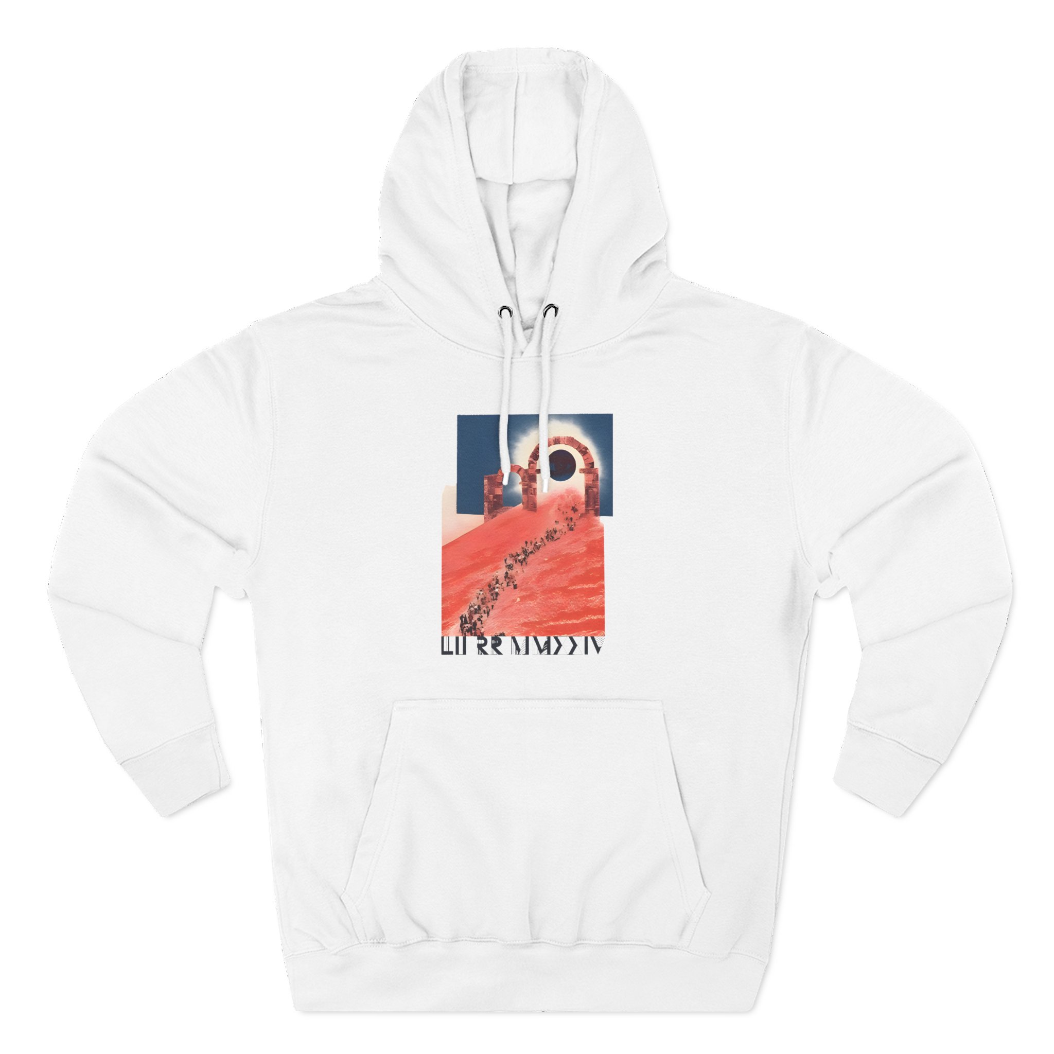 Lord Huron Red Rocks 2024 Three-Panel Fleece Hoodie - Image 3