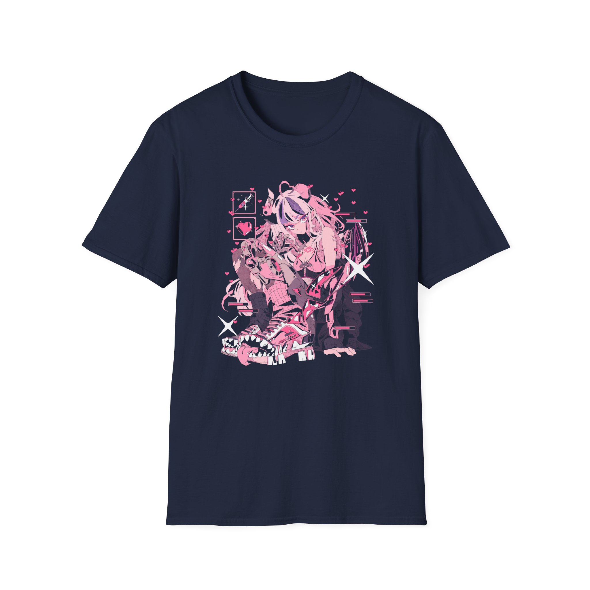 Cyber Ironmouse Unisex Softstyle T-Shirt - Image 5