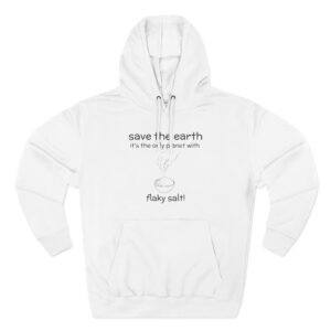 Joshua Weissman Save the Earth Three-Panel Fleece Hoodie